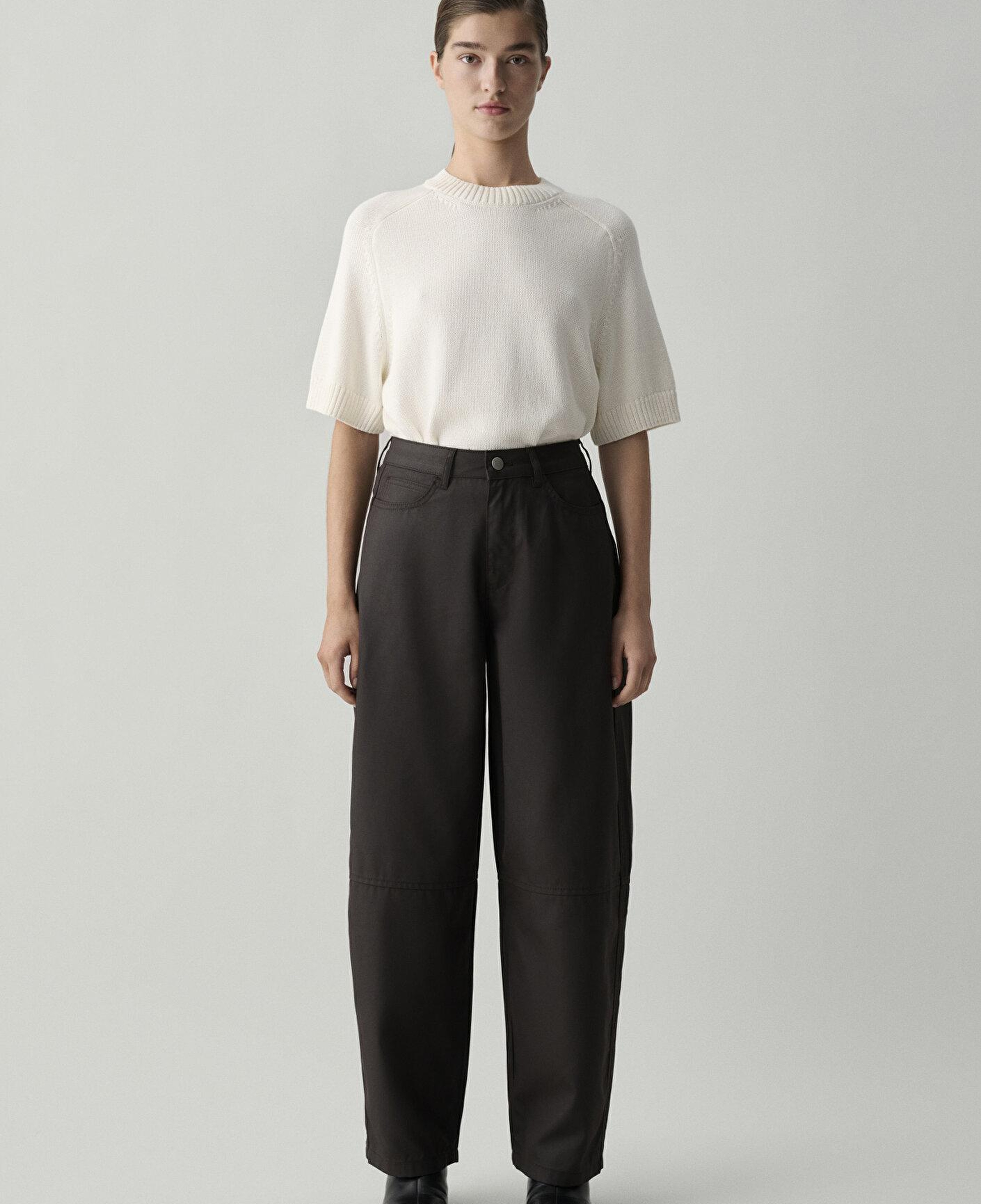 Mavi (Tencel TM) Lyocell Kahverengi Pantolon 1011287-90707