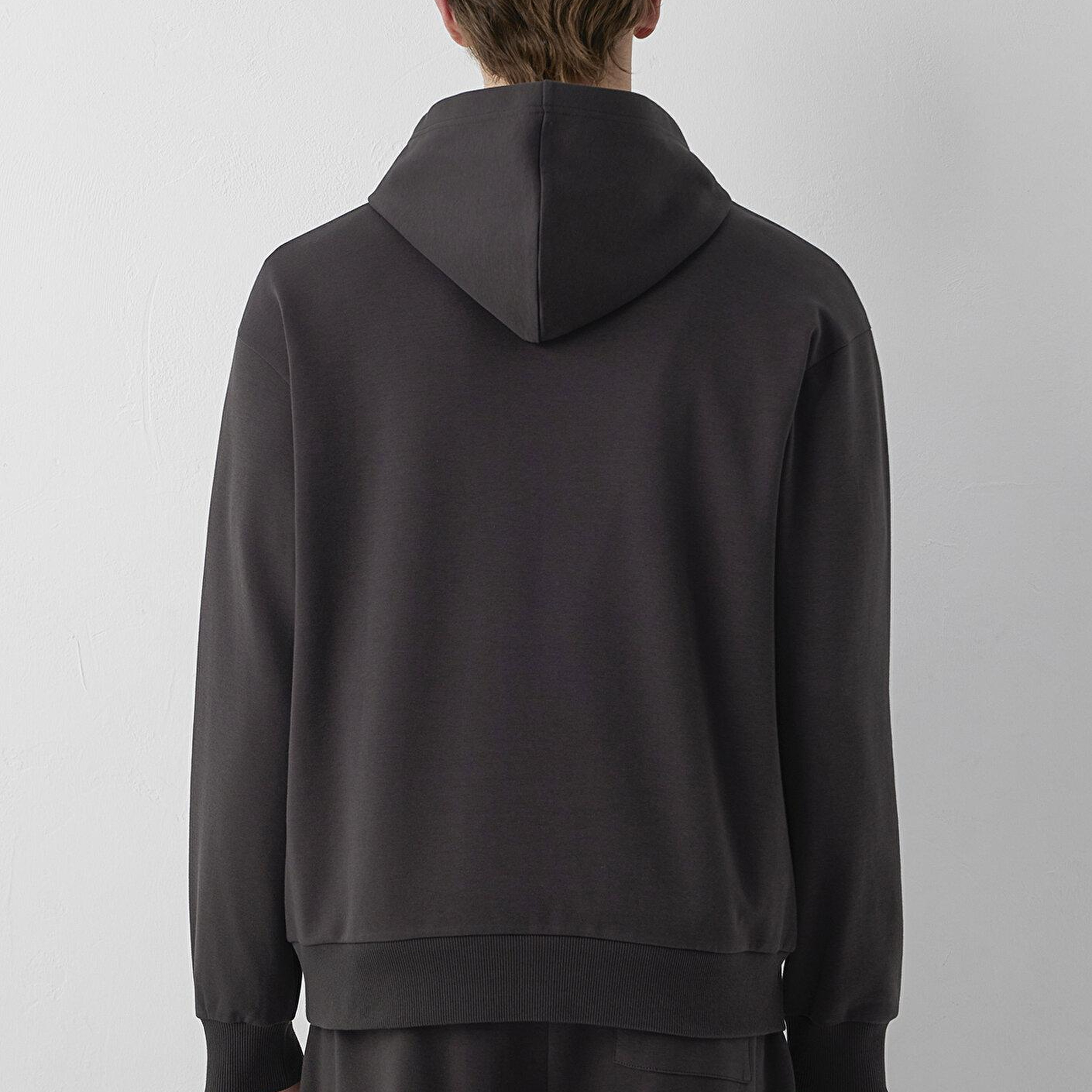 Mavi Mavi Logo Baskılı Kapüşonlu Kahverengi Sweatshirt 0S10680-90892