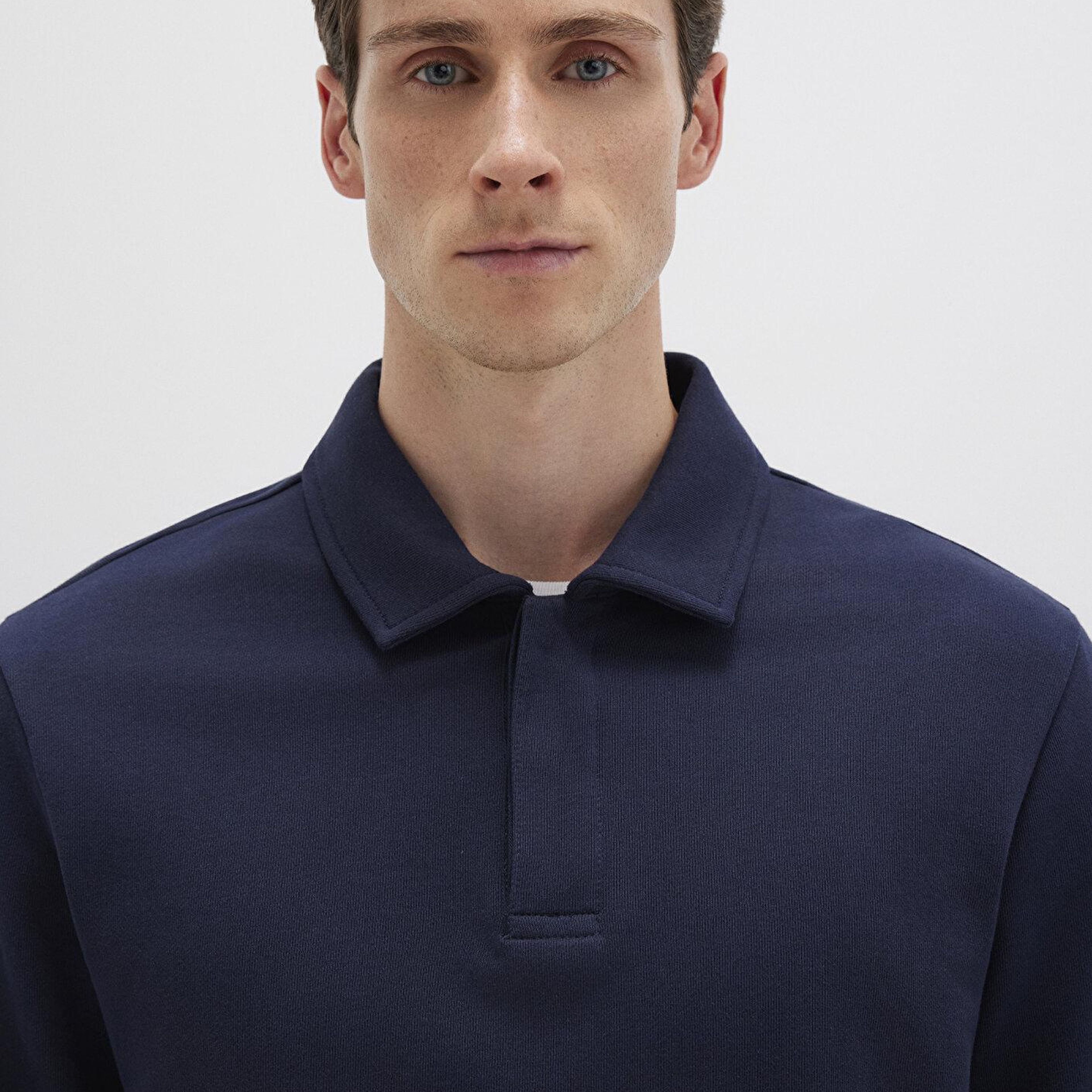 Mavi Polo Yaka Lacivert Sweatshirt 0S10420-82318
