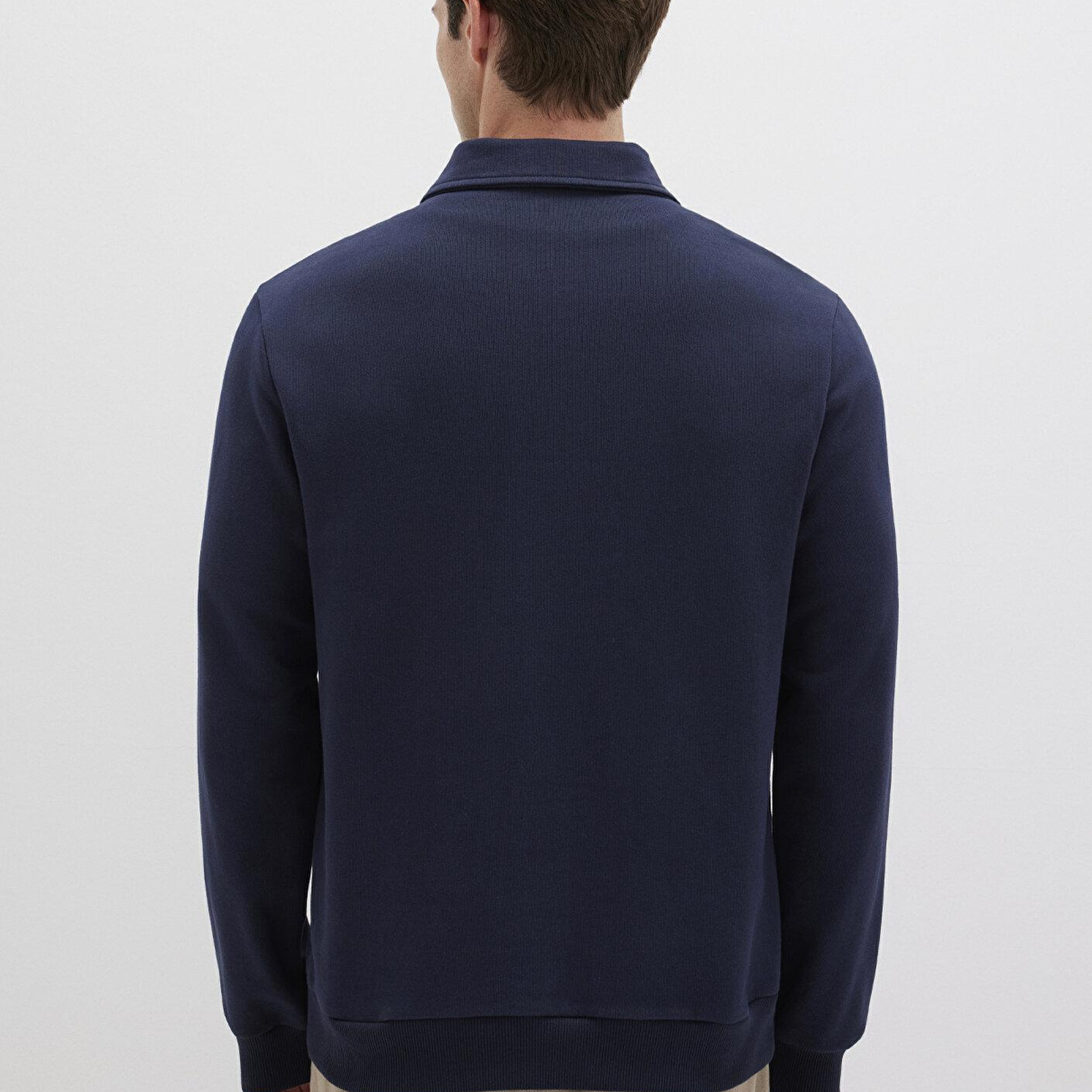 Mavi Polo Yaka Lacivert Sweatshirt 0S10420-82318