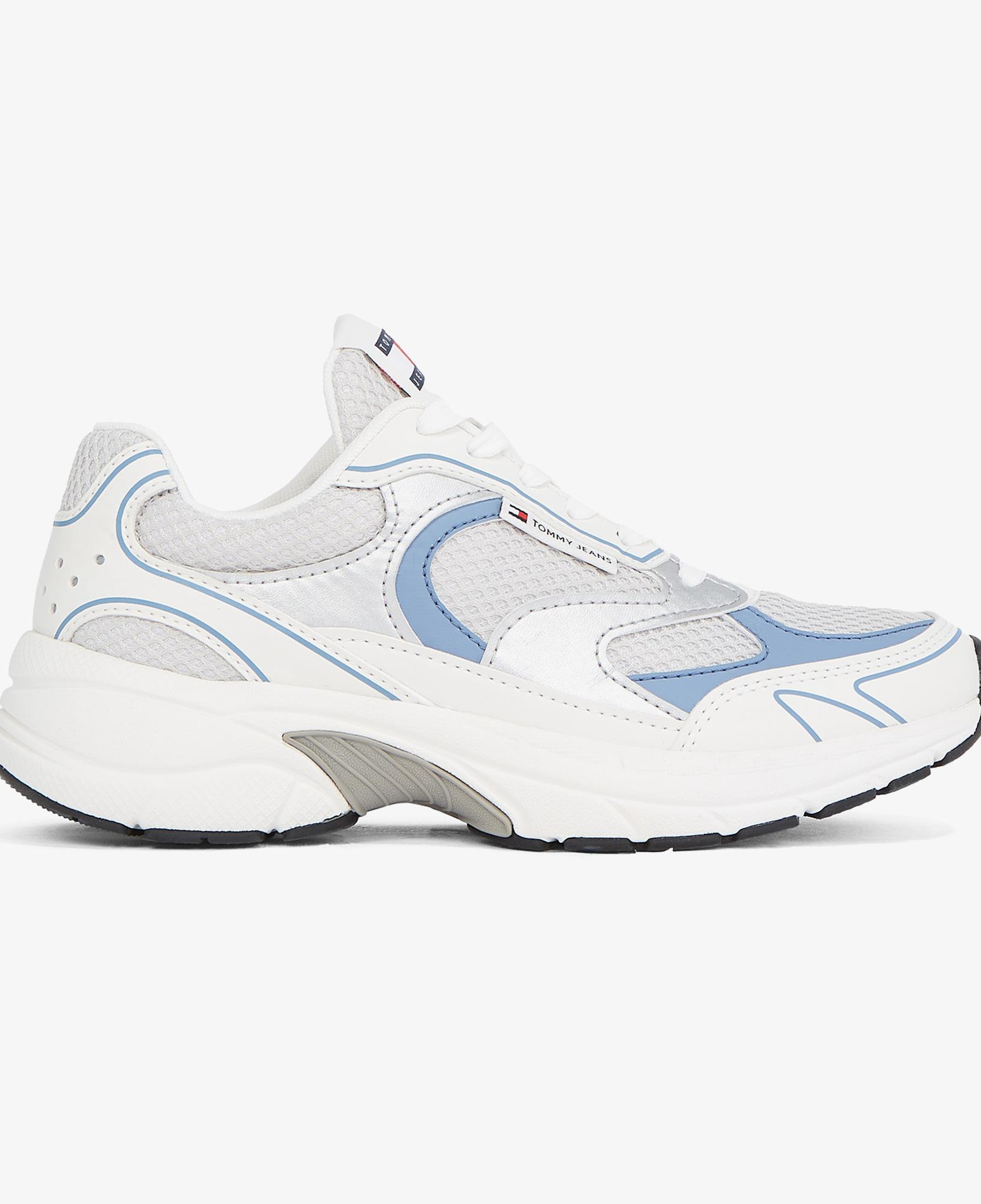 Tommy Hilfiger The Coney Metallic Kadın Beyaz Sneaker