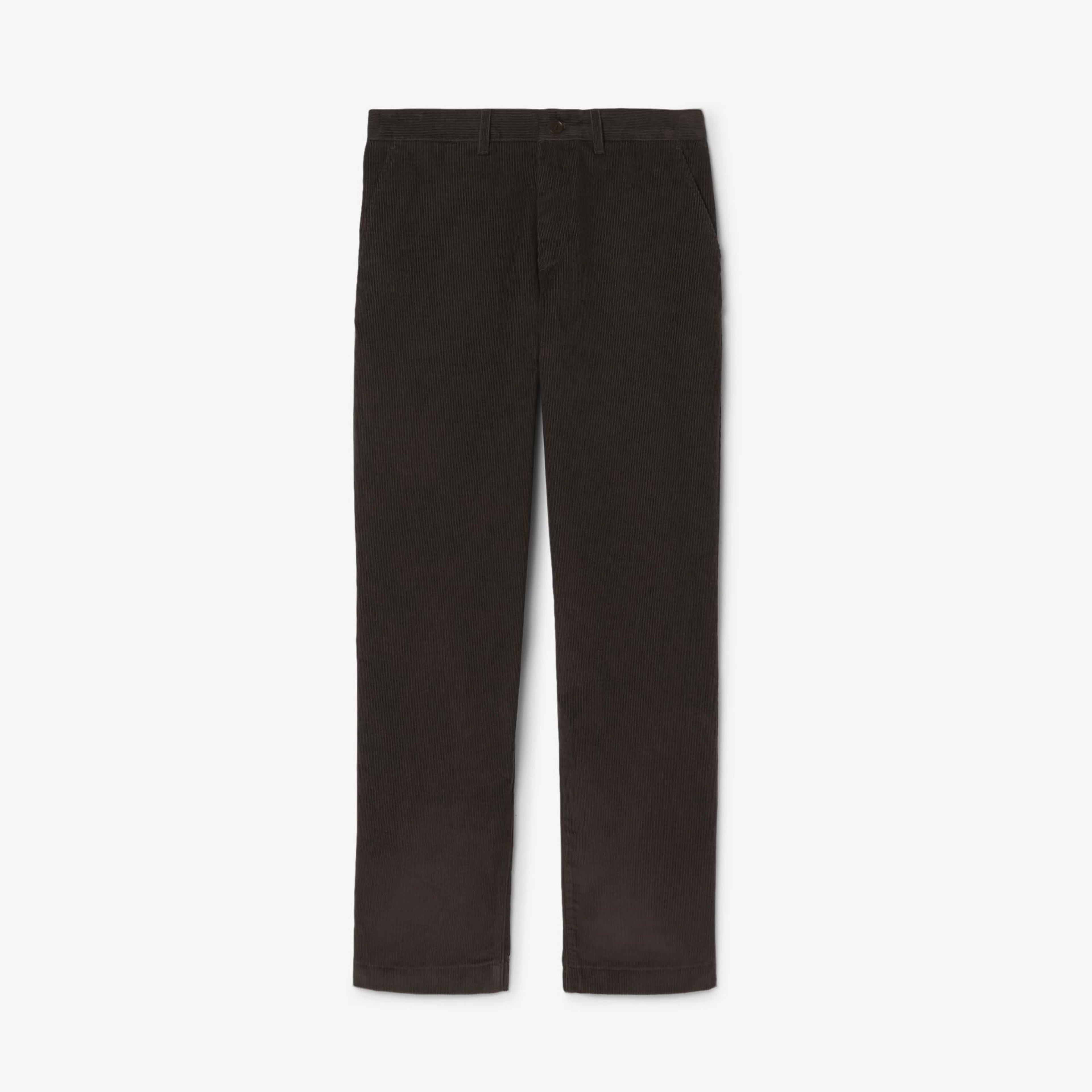 Erkek Regular Fit Chino Kahverengi Pantolon