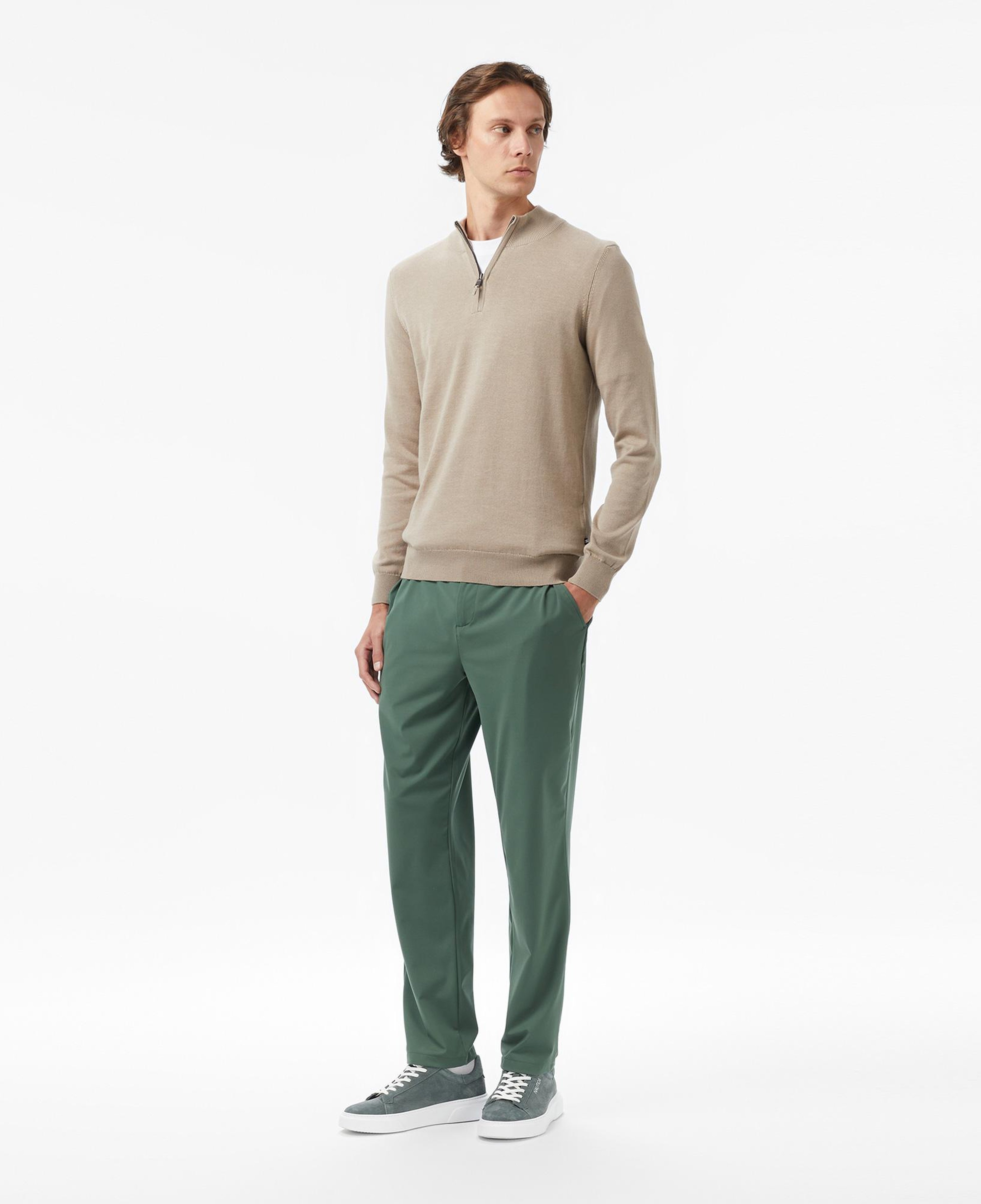 Nautica Erkek Bej Classic Fit Kazak