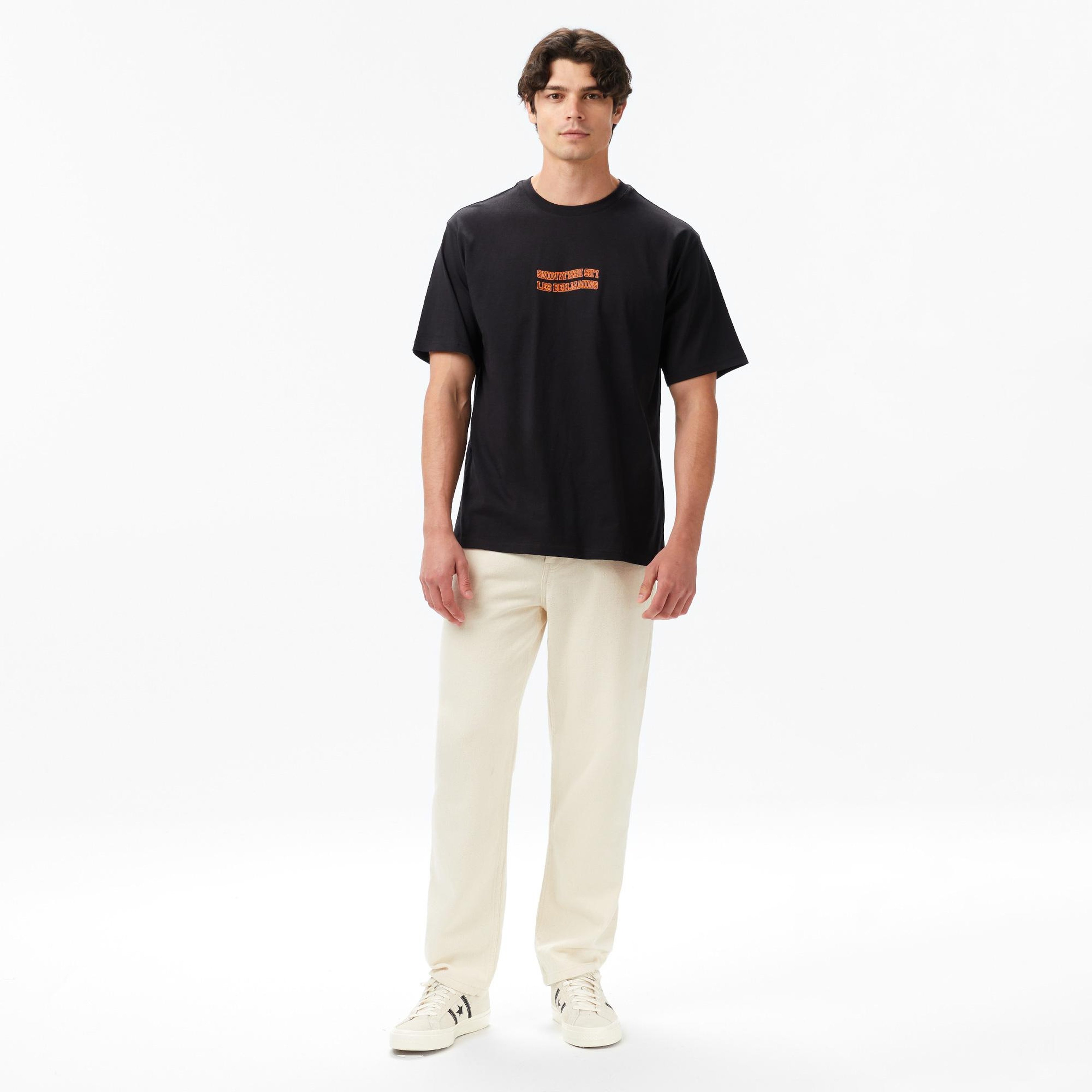 Les Benjamins Erkek Siyah T-Shirt