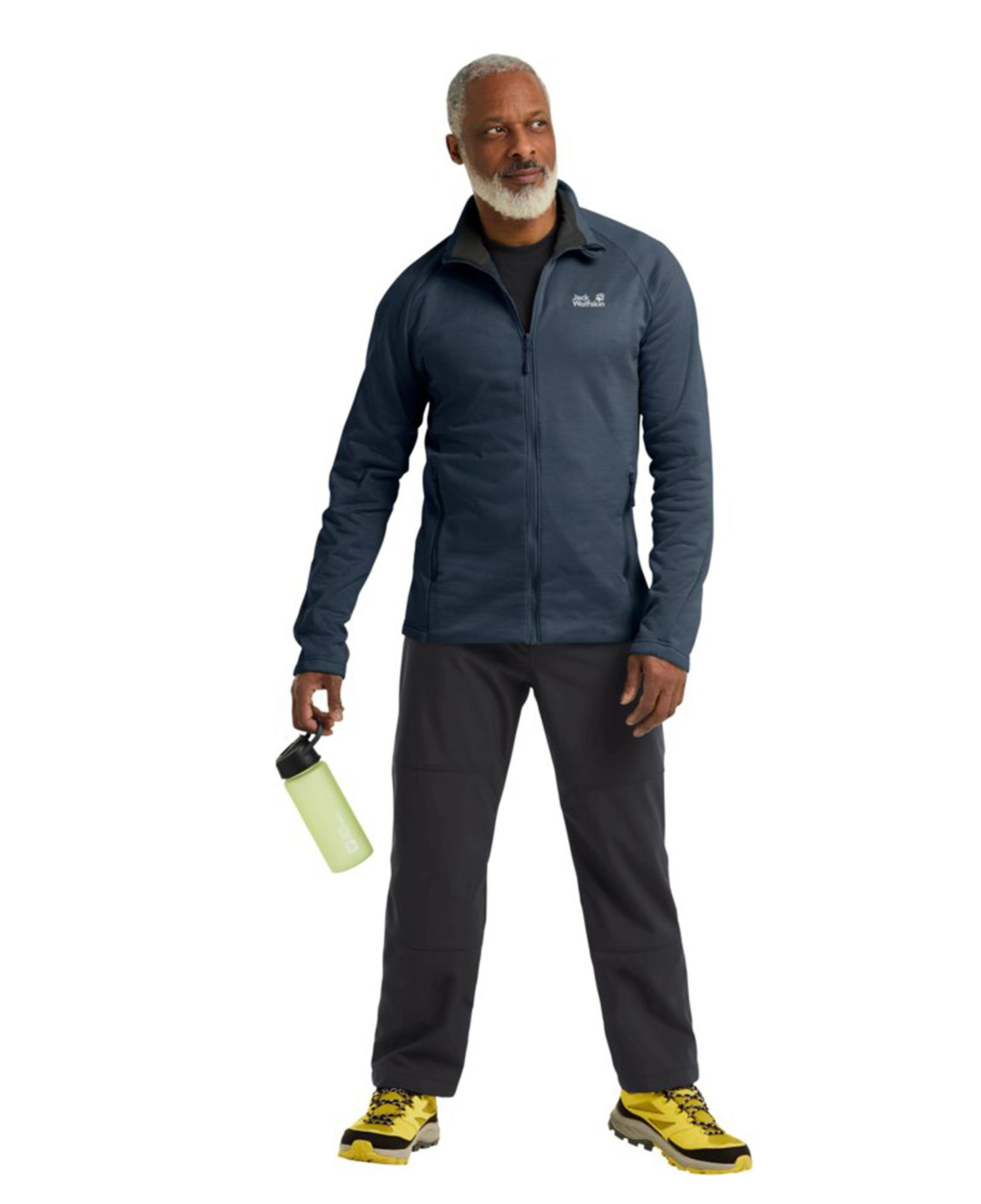 Jack Wolfskin Peak District Fermuarlı Erkek Lacivert Ceket