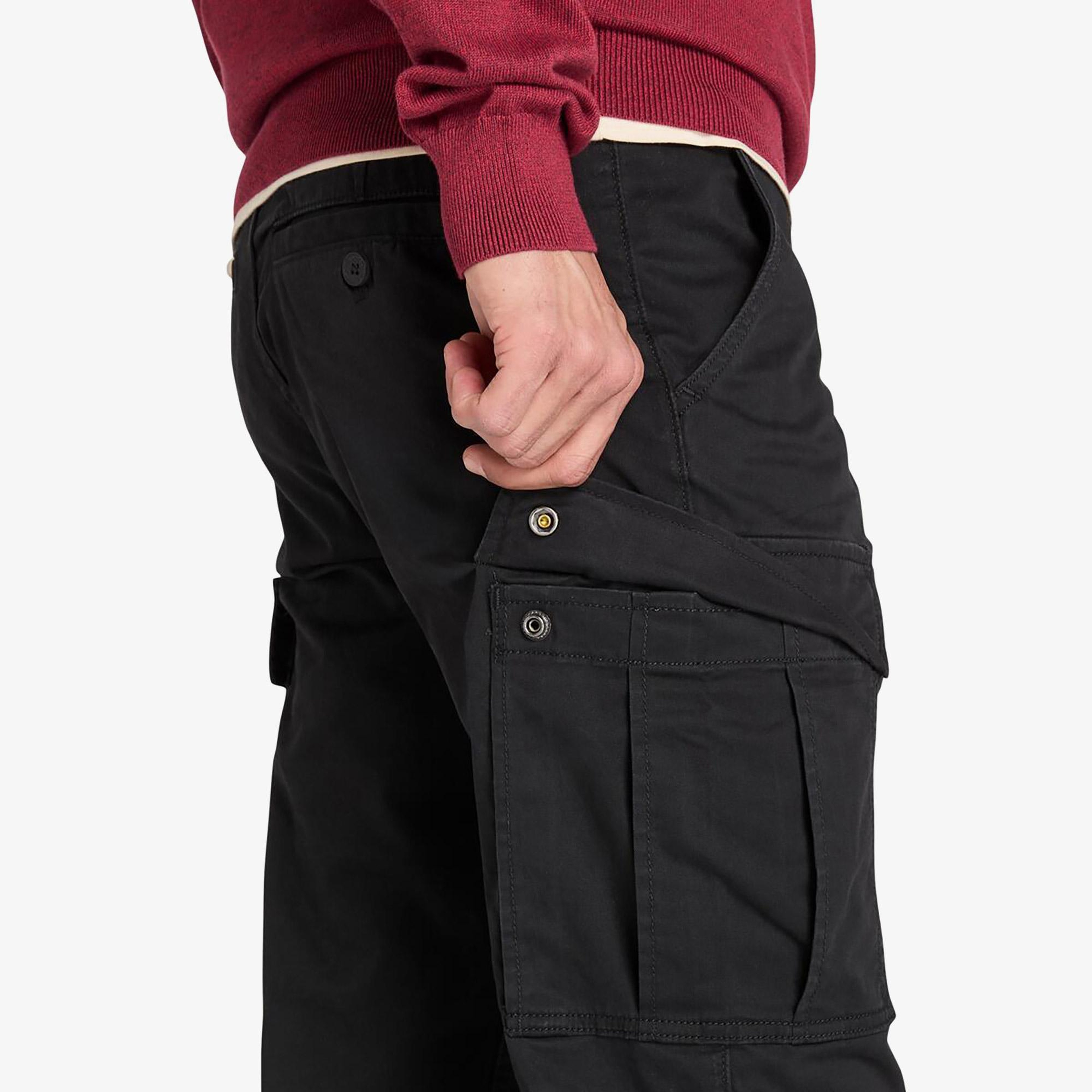 Timberland Brooklıne Twill Erkek Siyah Cargo Pantolon