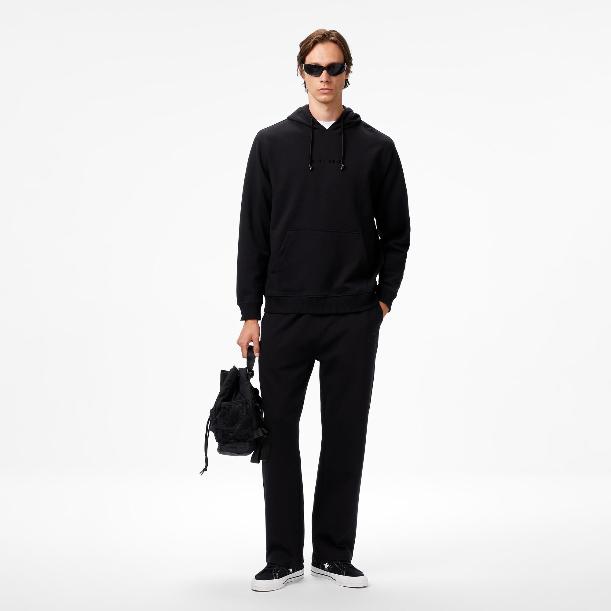UNITED4 Erkek Siyah Sweatshirt