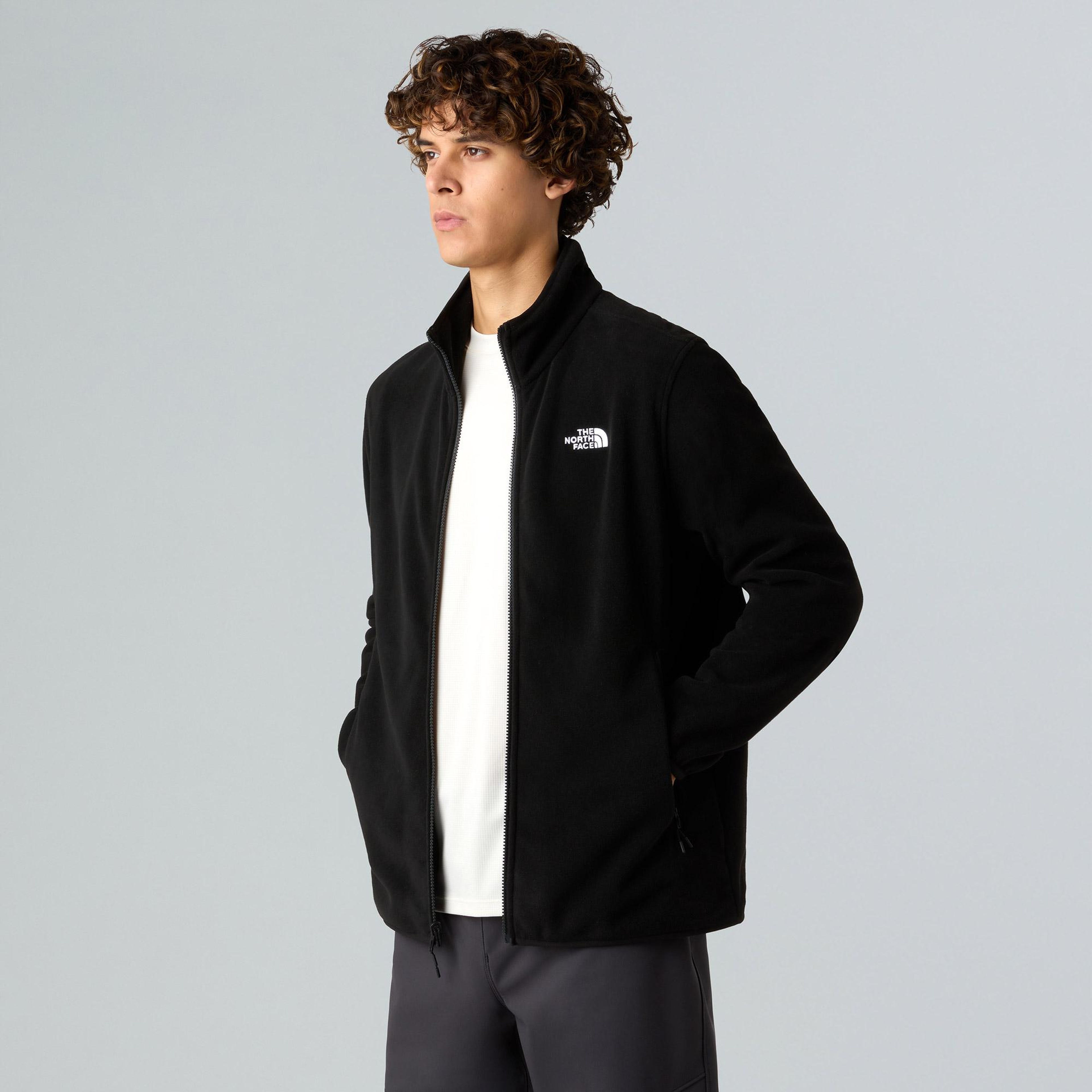 The North Face Glacier Erkek Siyah Polar Ceket