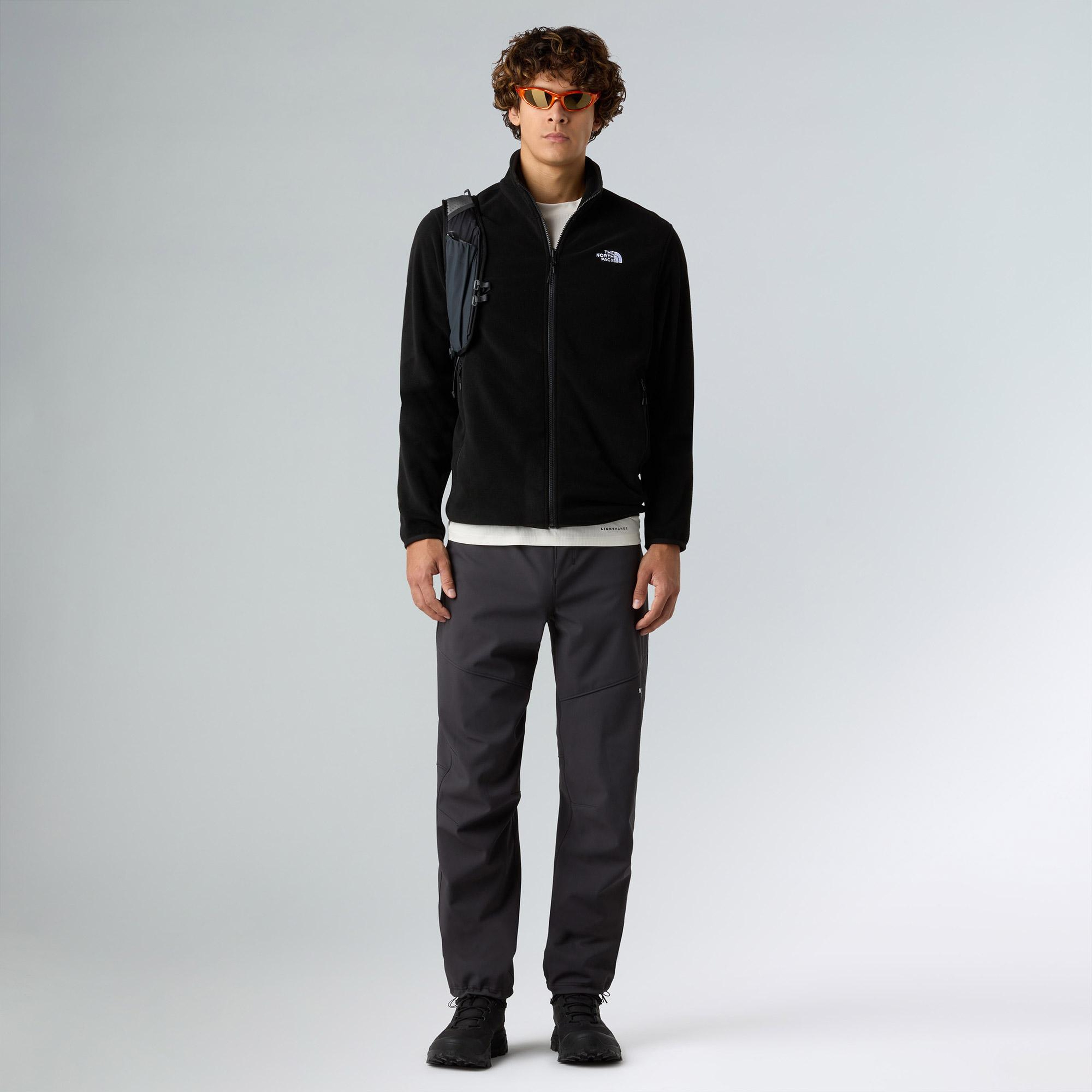 The North Face Glacier Erkek Siyah Polar Ceket