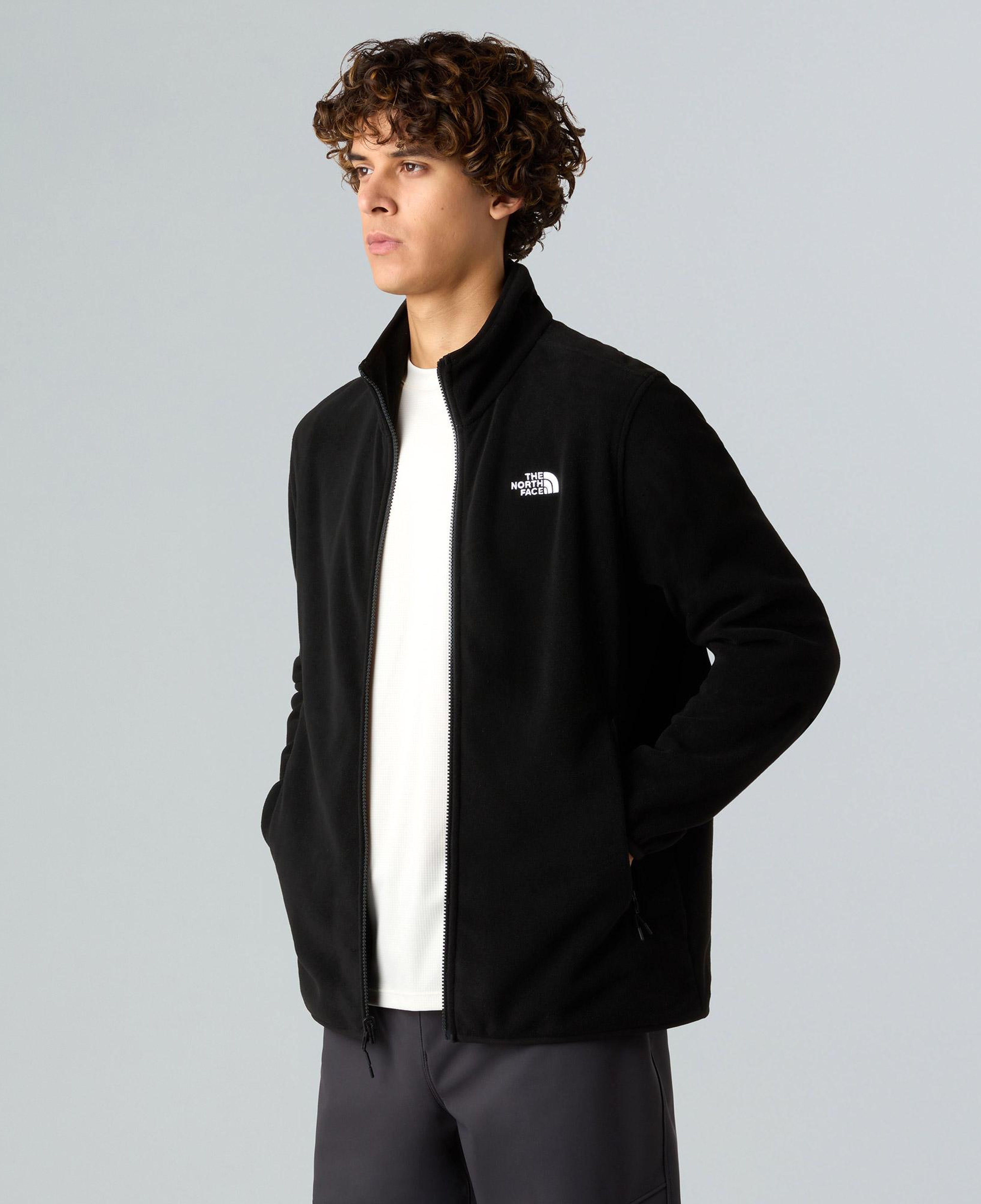 The North Face Glacier Erkek Siyah Polar Ceket