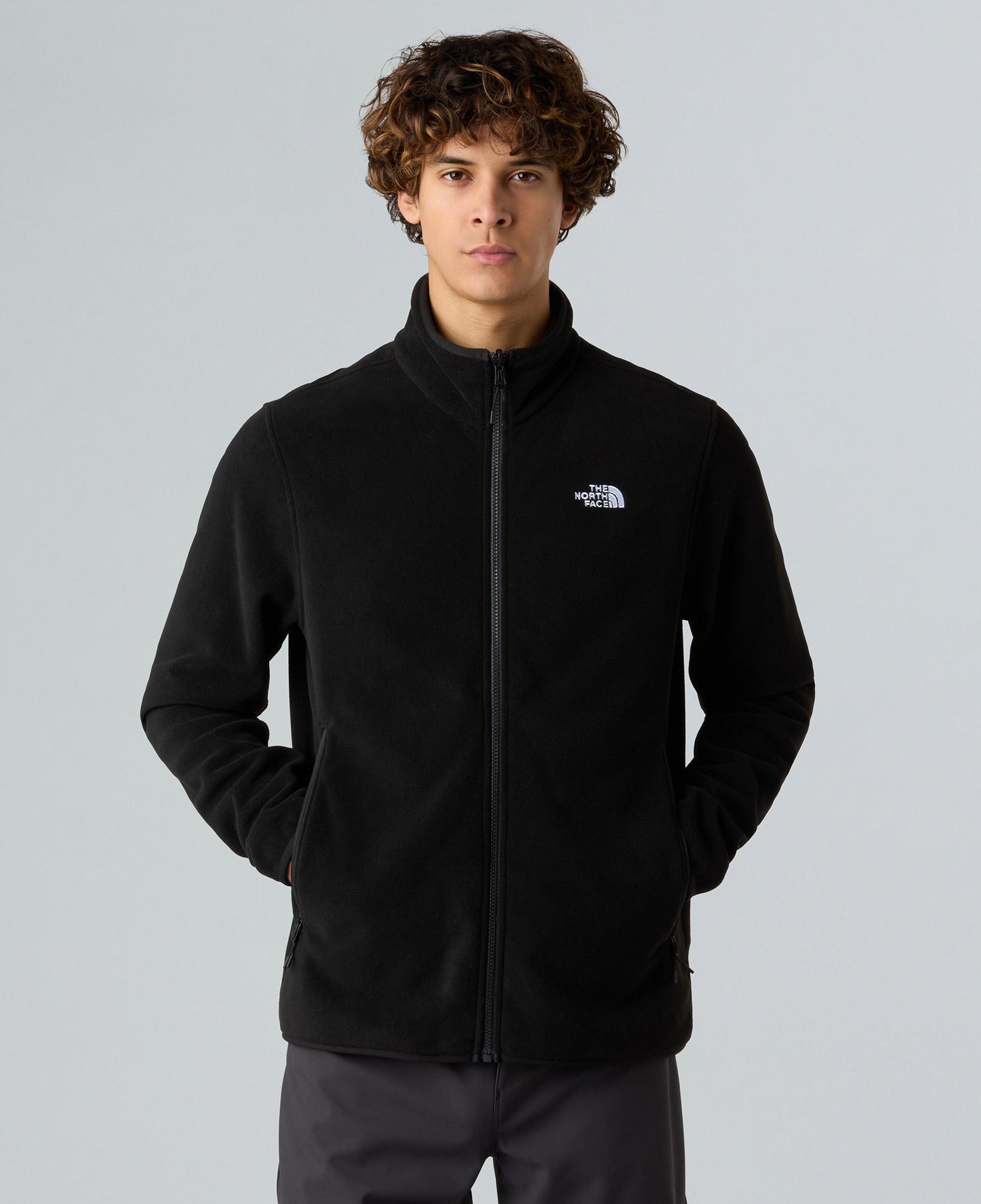 The North Face Glacier Erkek Siyah Polar Ceket