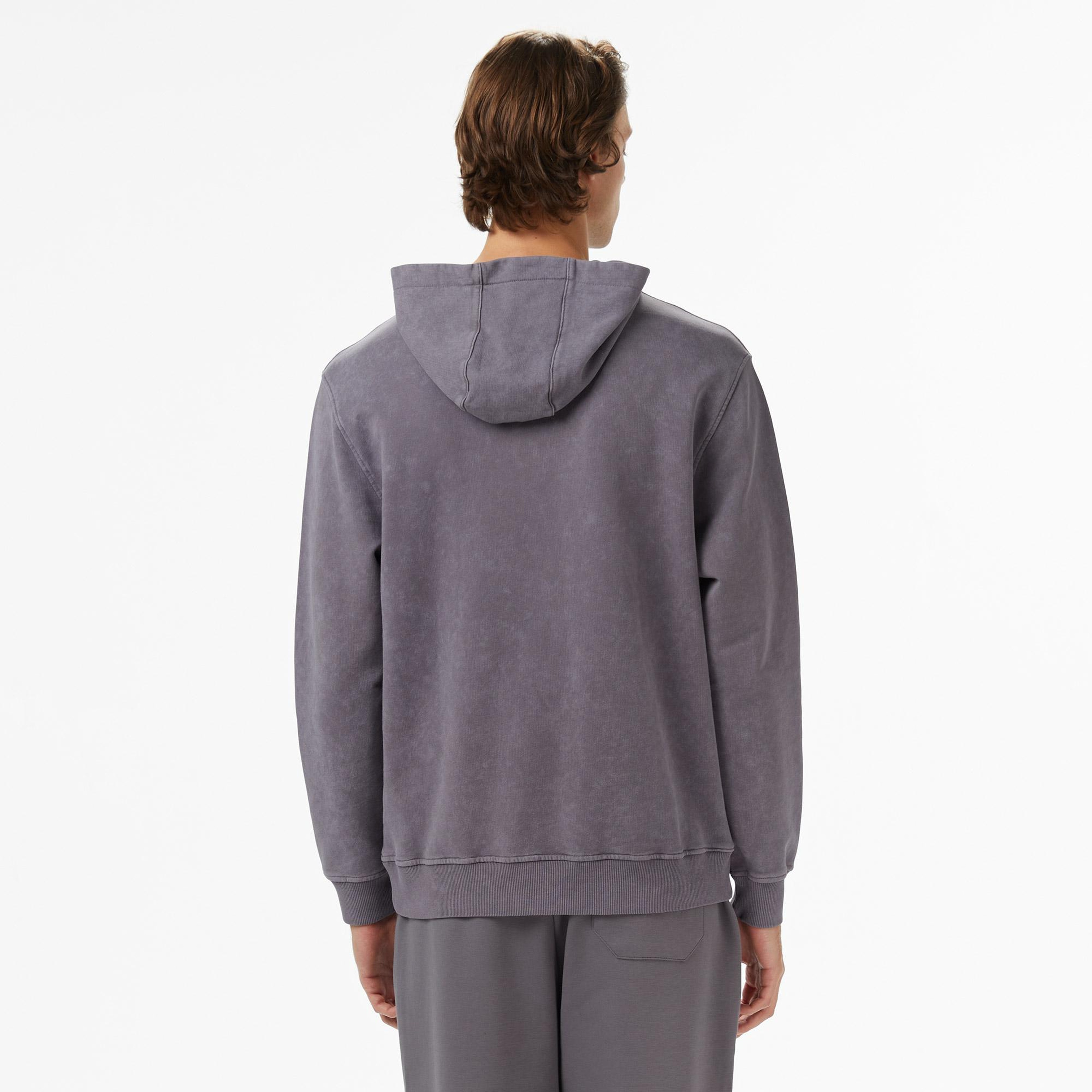 UNITED4 Erkek Gri Hoodie