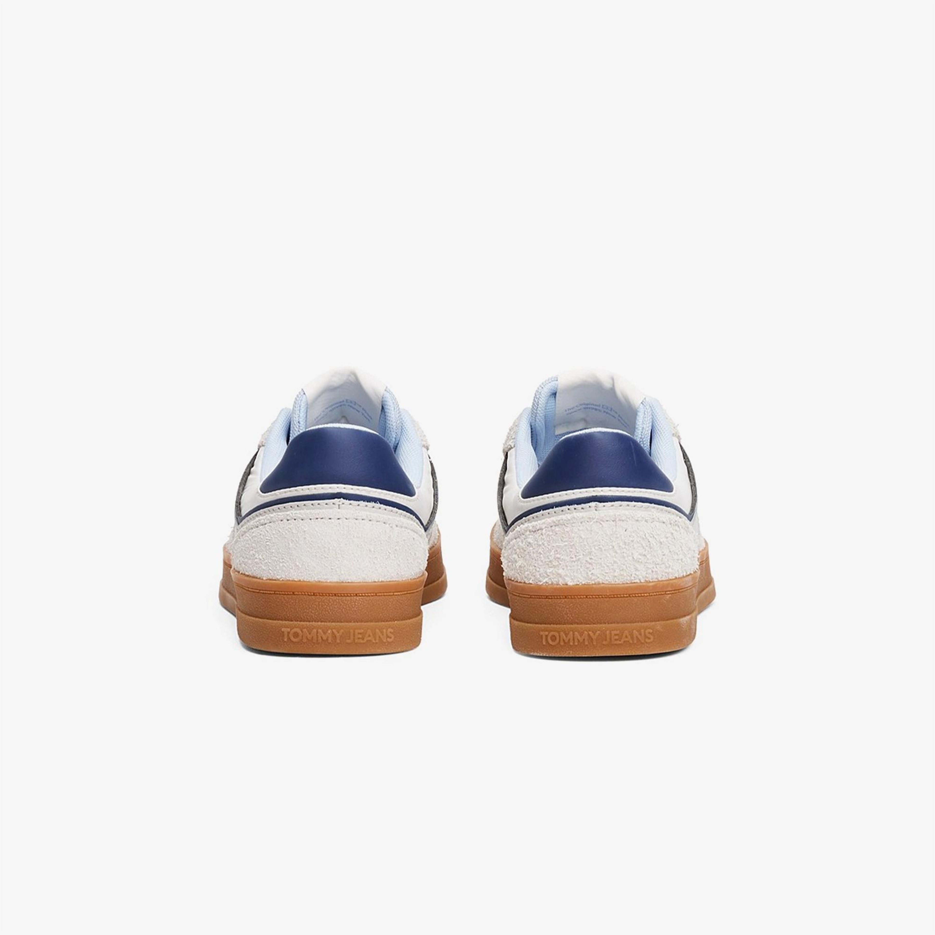 Tommy Hilfiger The Greenwich Mix Media Kadın Gri Spor Ayakkabı