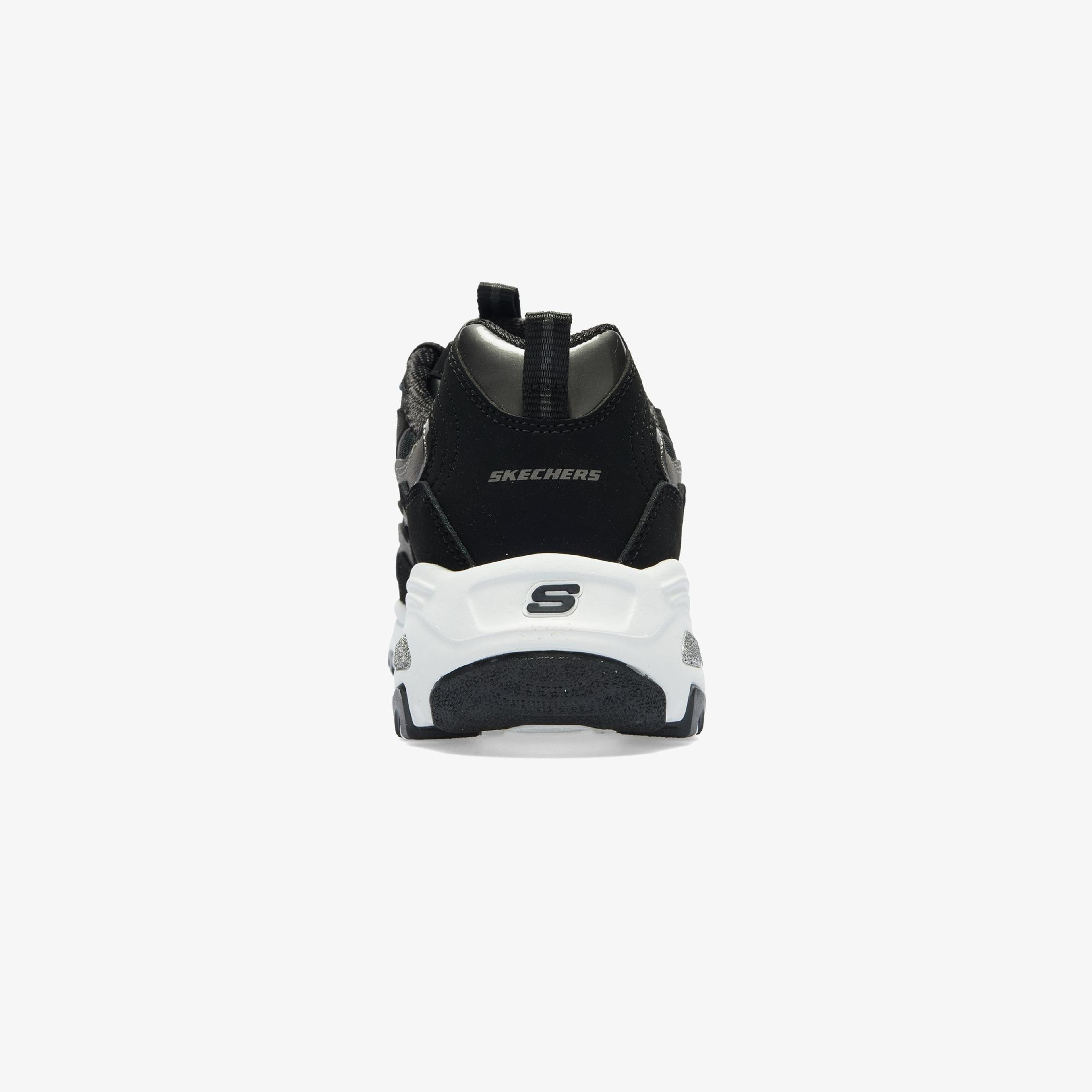 Skechers D'Lites Kadın Siyah/Beyaz Spor Ayakkabı