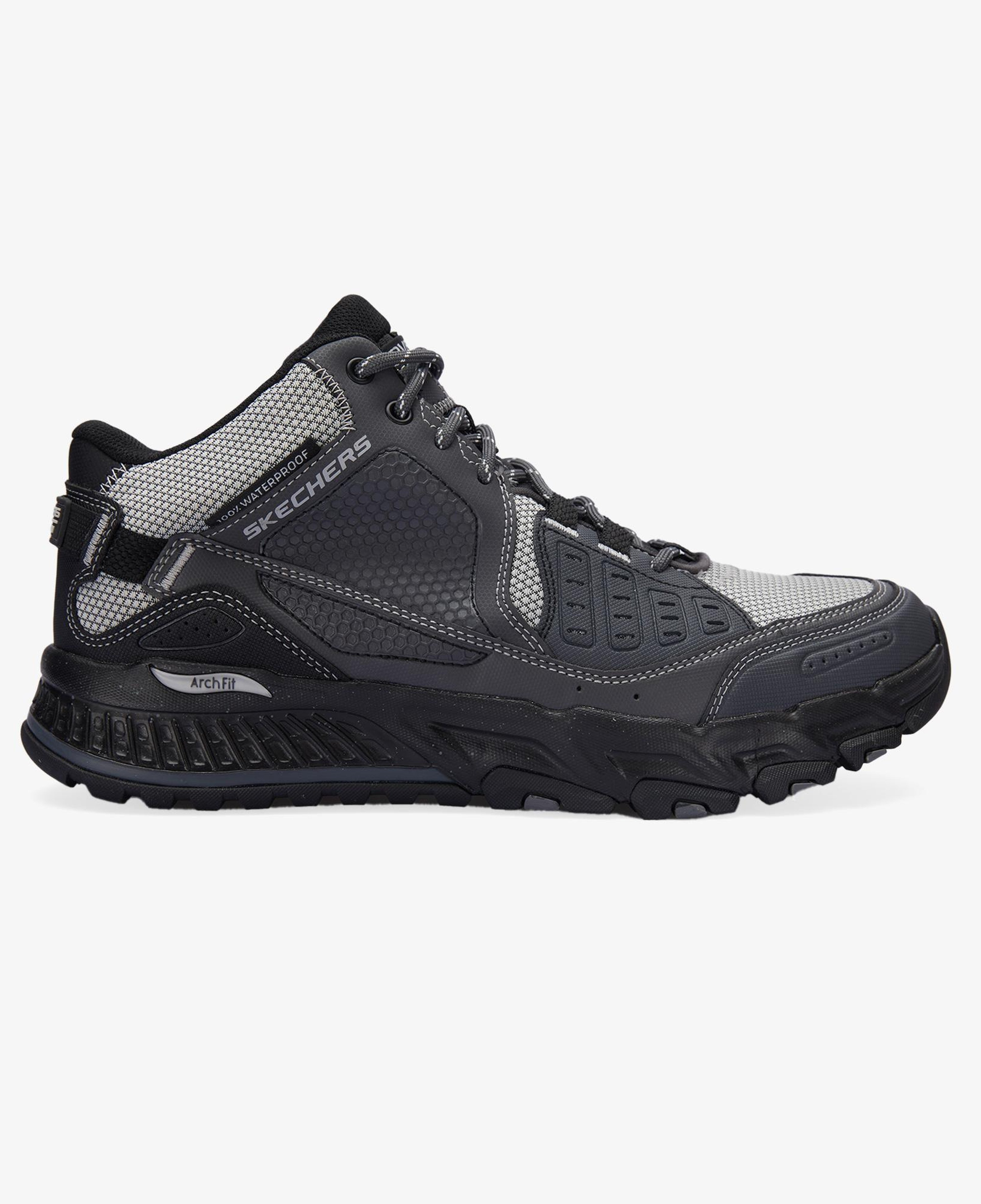 Skechers Arch Fit Escape Plan Erkek Gri Spor Ayakkabı