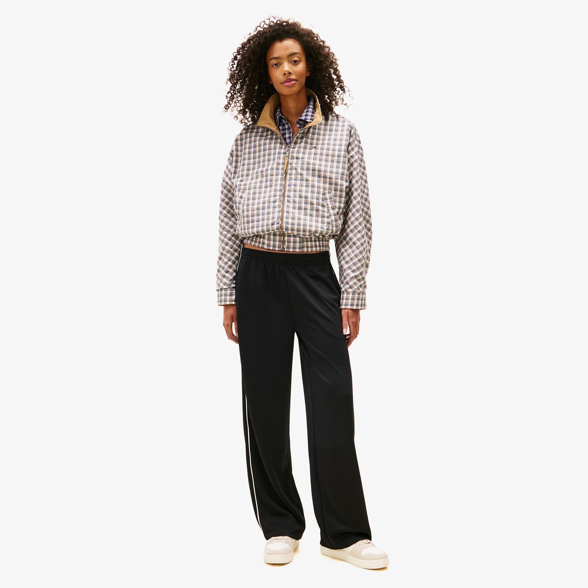 Tommy Hilfiger Archive Track Pant Kadın Siyah Eşofman Altı