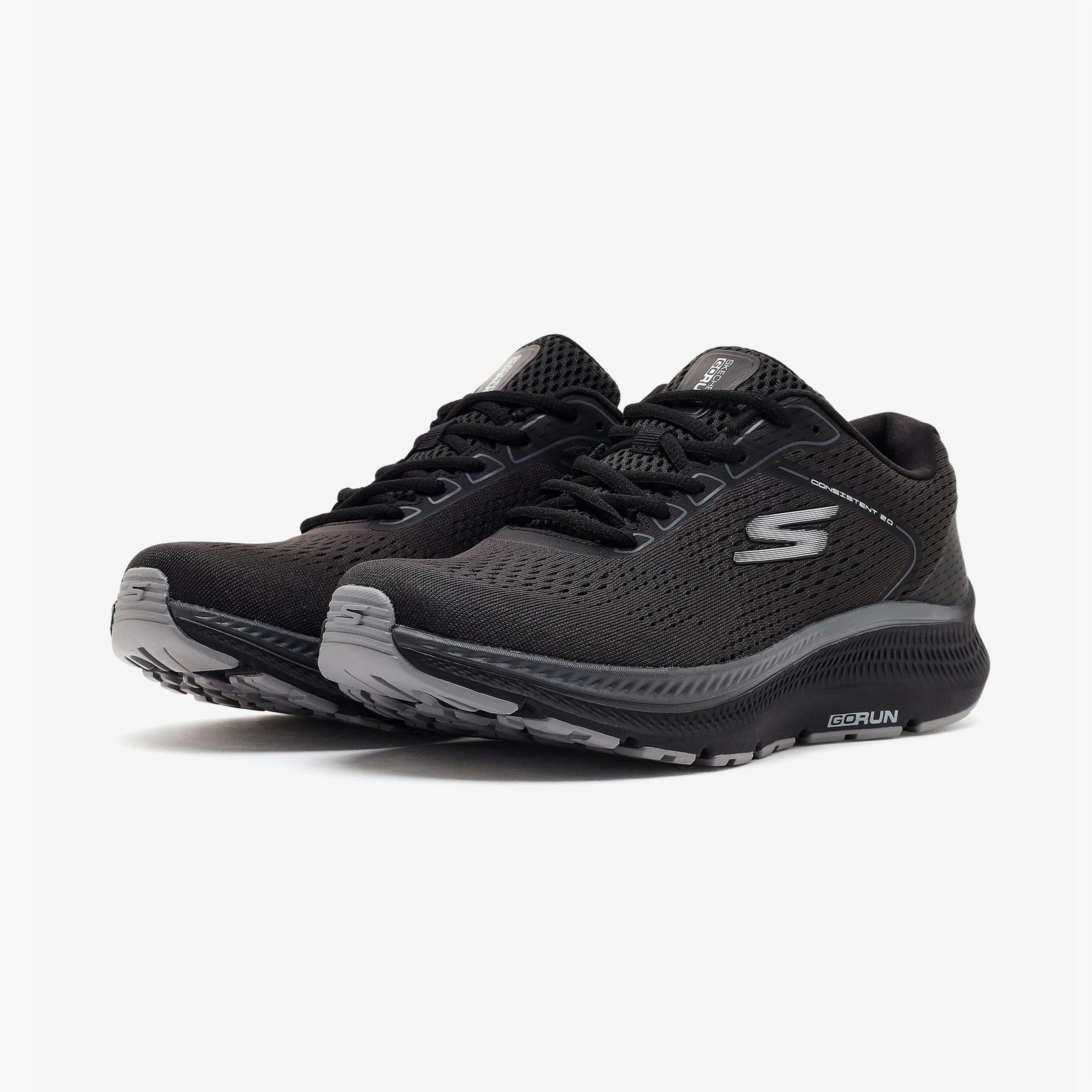 Skechers Go Run Consistent 2.0 Erkek Siyah Koşu Ayakkabısı