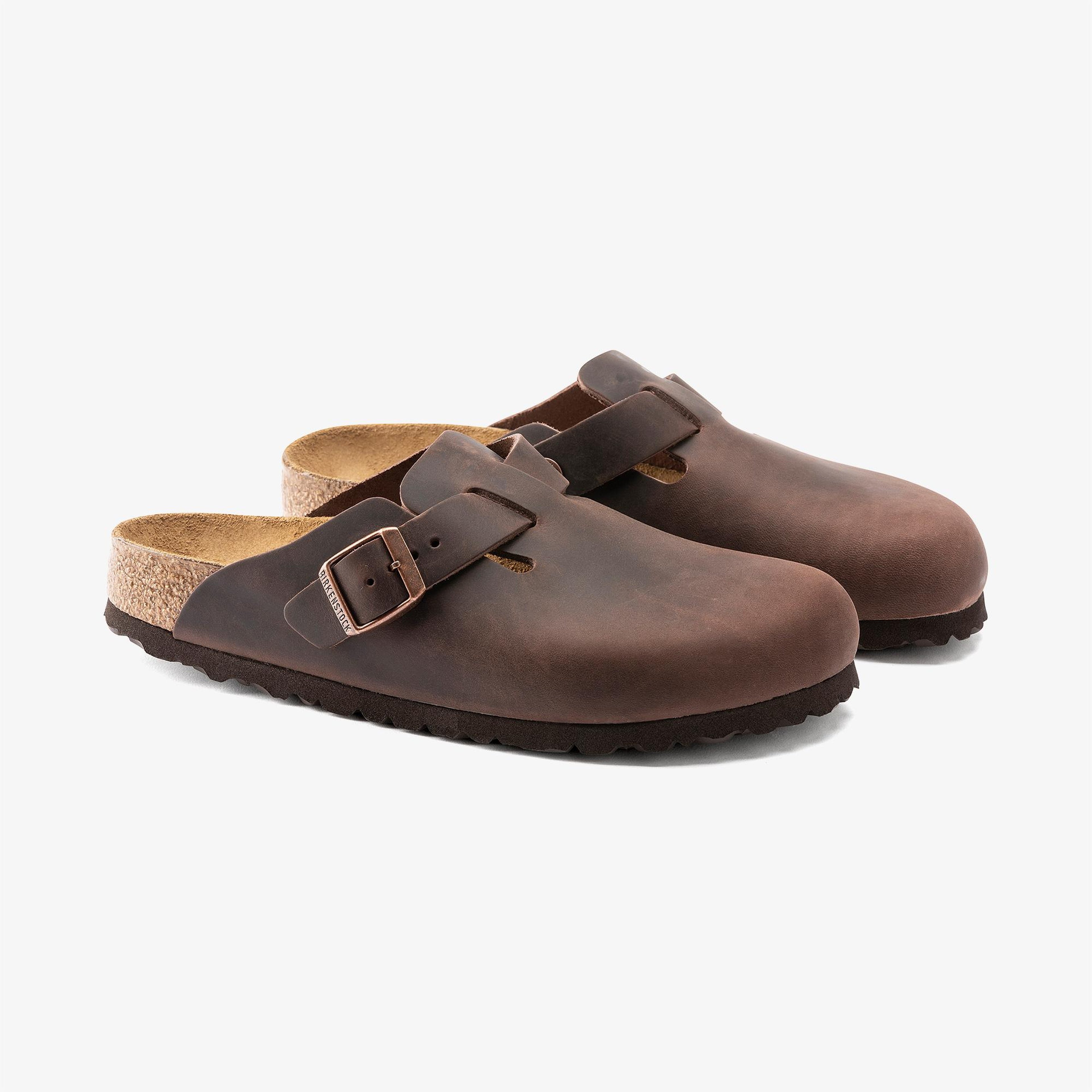 Birkenstock Boston Leoi Unisex Kahverengi Terlik