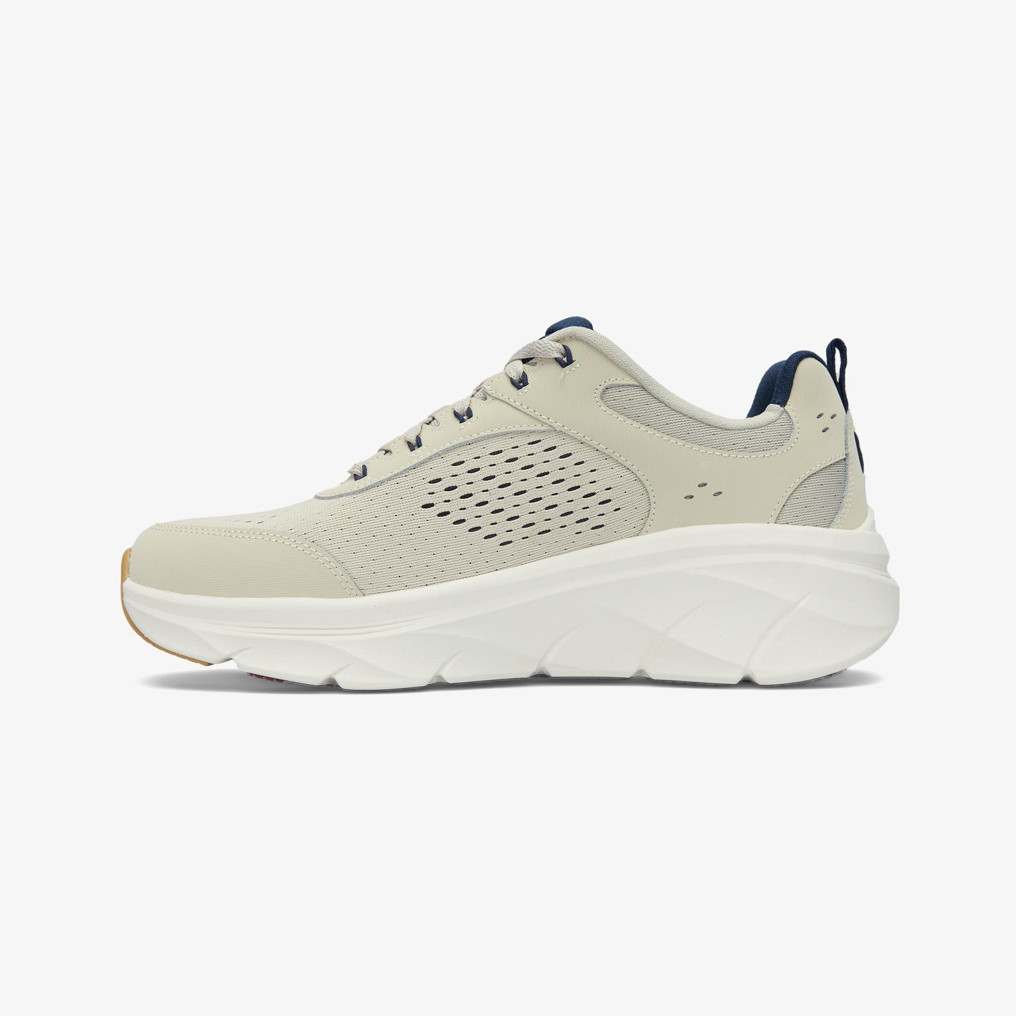 Skechers D'Lux Walker 2.0 Durven Erkek Krem Rengi Spor Ayakkabı