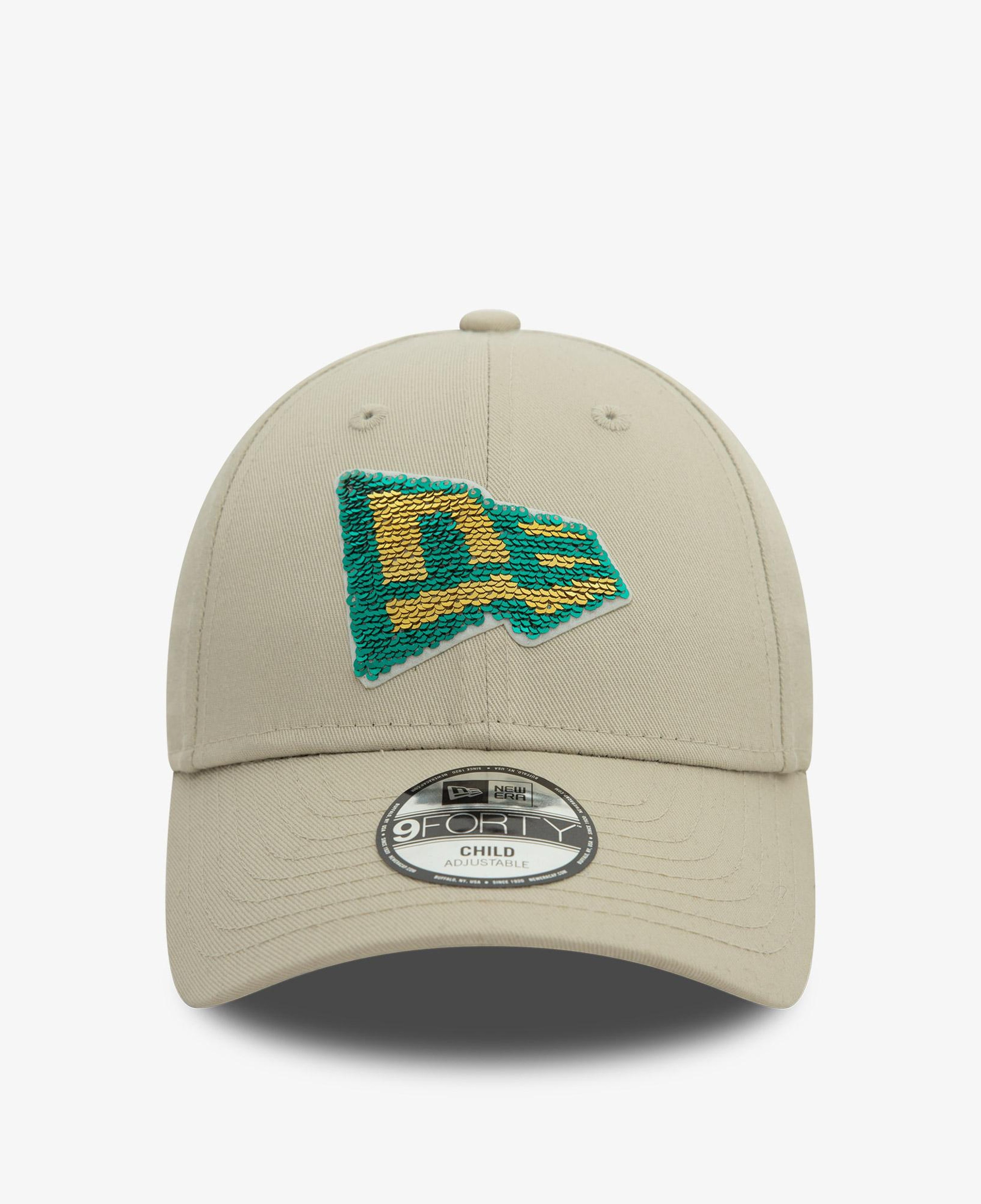 New Era Child Ne Sequin 9Forty Newera Stn Çocuk Bej Şapka