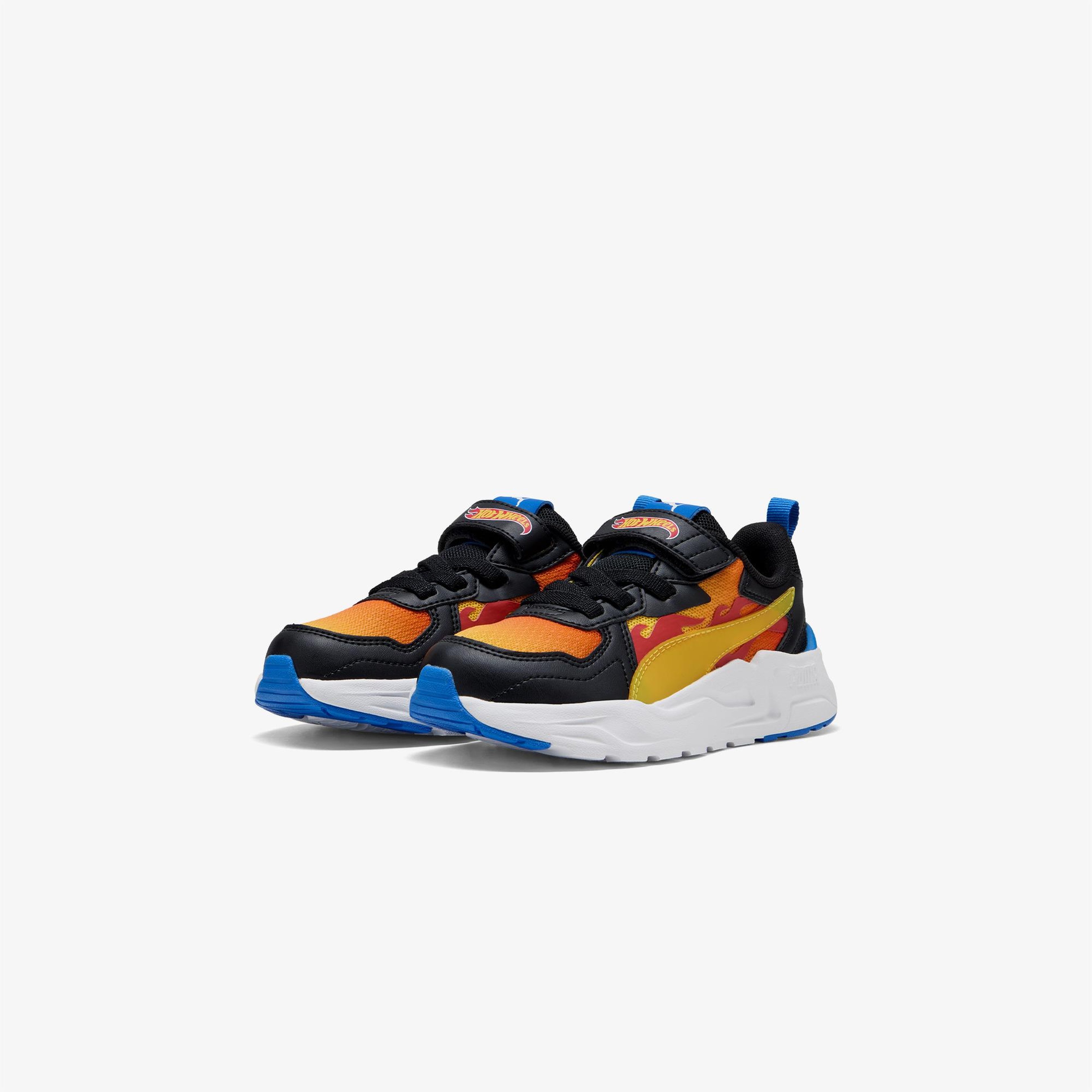 Puma Trinity Lite Hot Wheelsac+Ps Çocuk Siyah Spor Ayakkabı