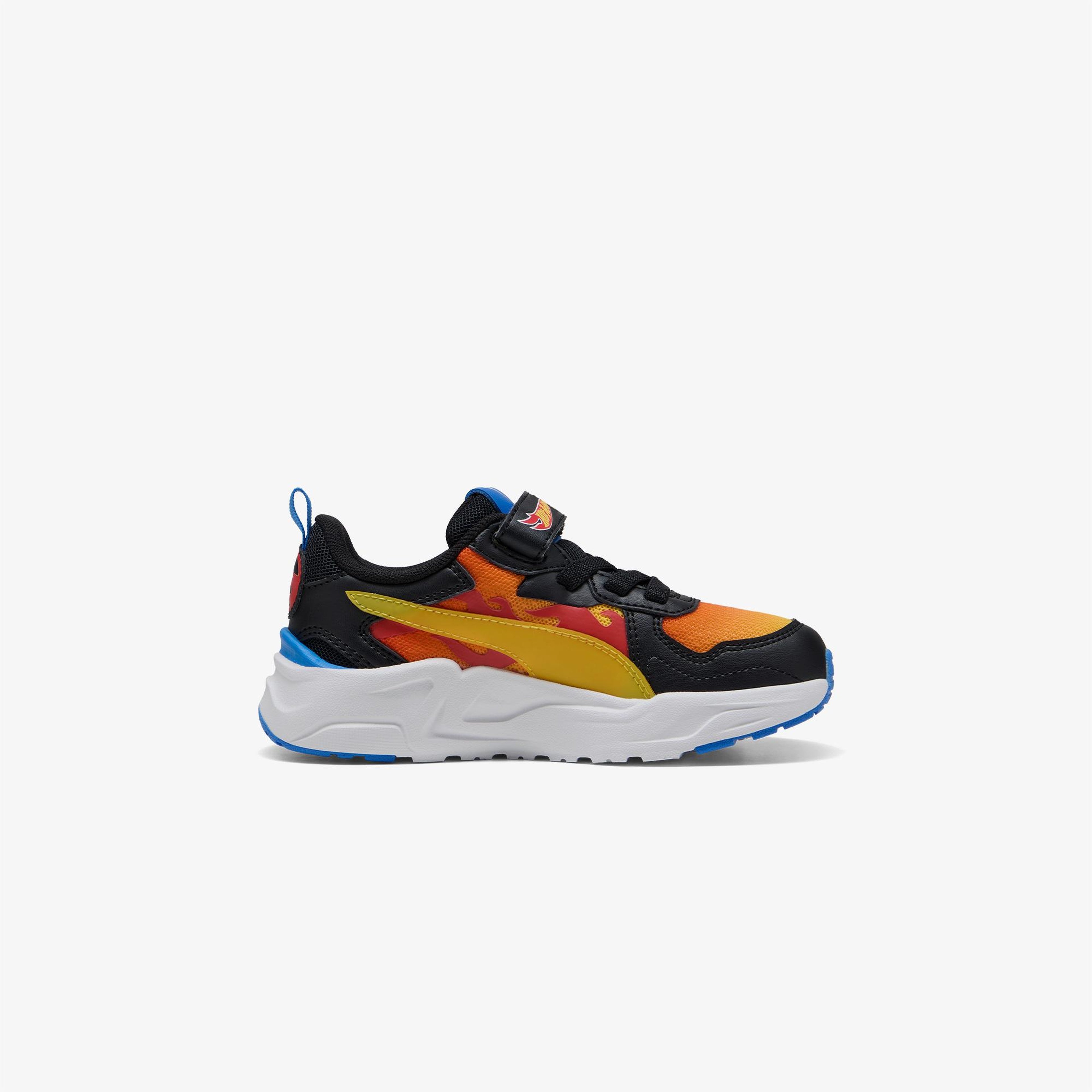 Puma Trinity Lite Hot Wheelsac+Ps Çocuk Siyah Spor Ayakkabı