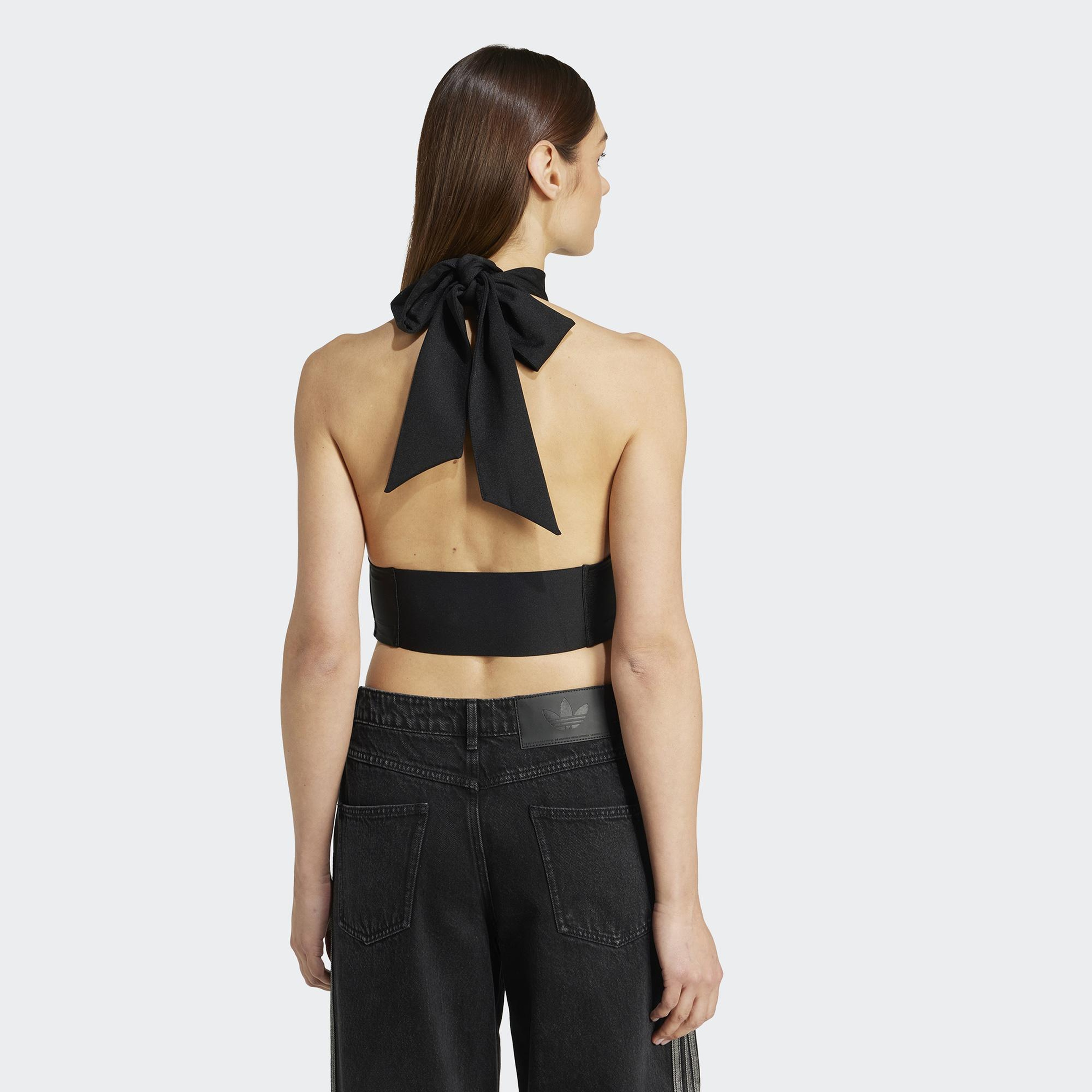 adidas Originals Halterneck Siyah Kadın T-Shirt