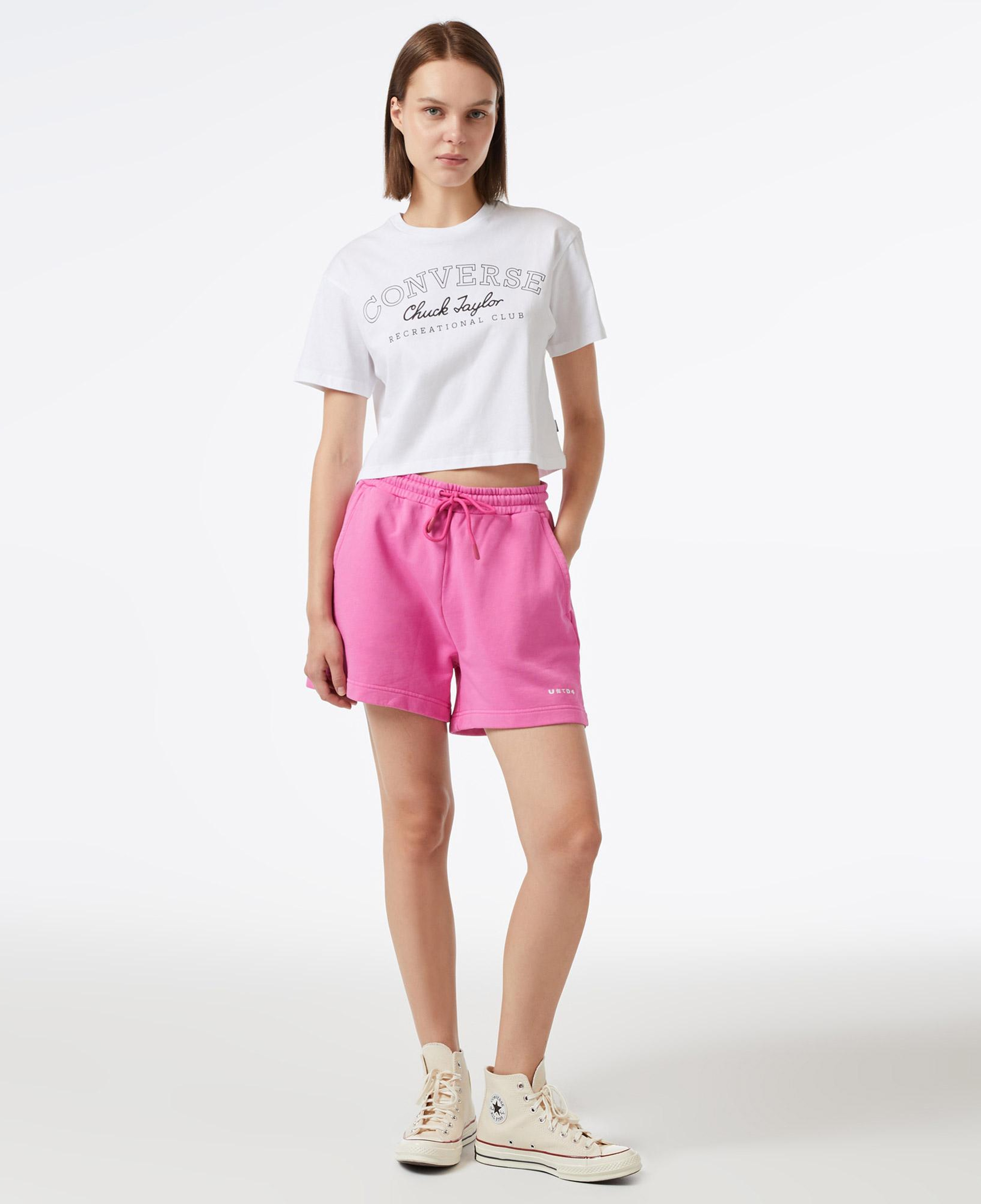 UNITED4 Essentials Kadın Pembe Şort