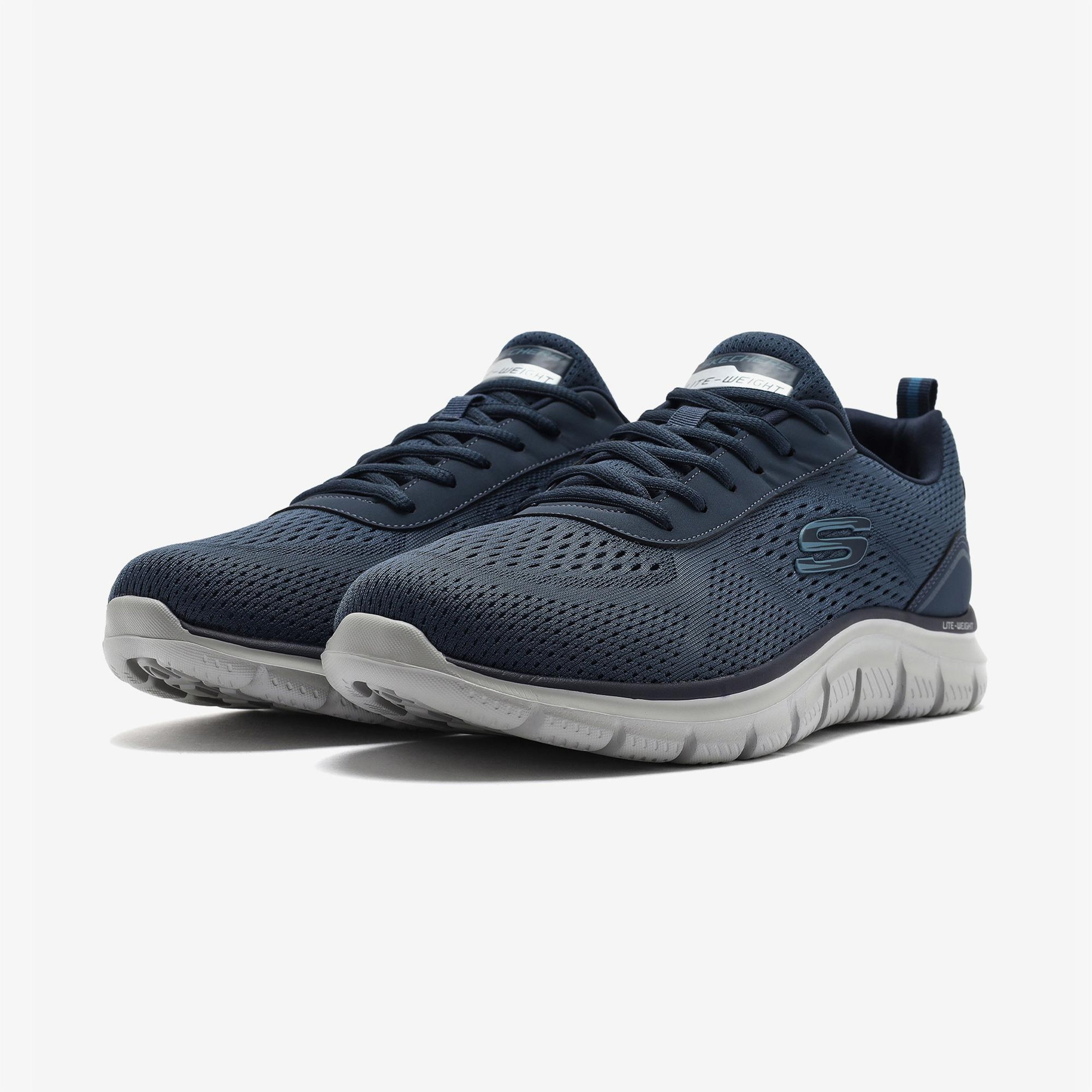 Skechers Track-leshur Erkek Mavi Spor Ayakkabı