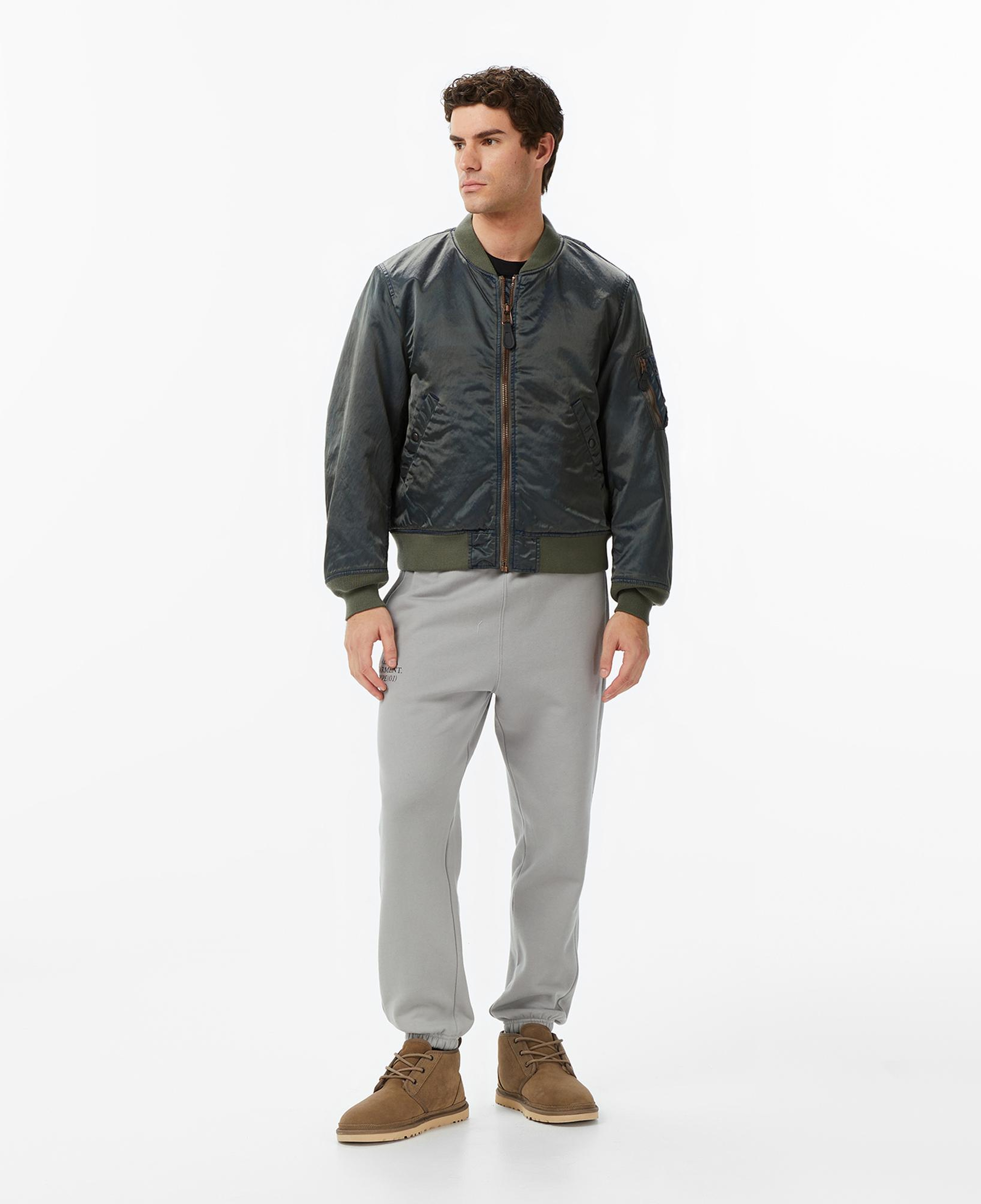 Alpha Industries x TNT MA-1 Flight Erkek Yeşil Bomber Ceket