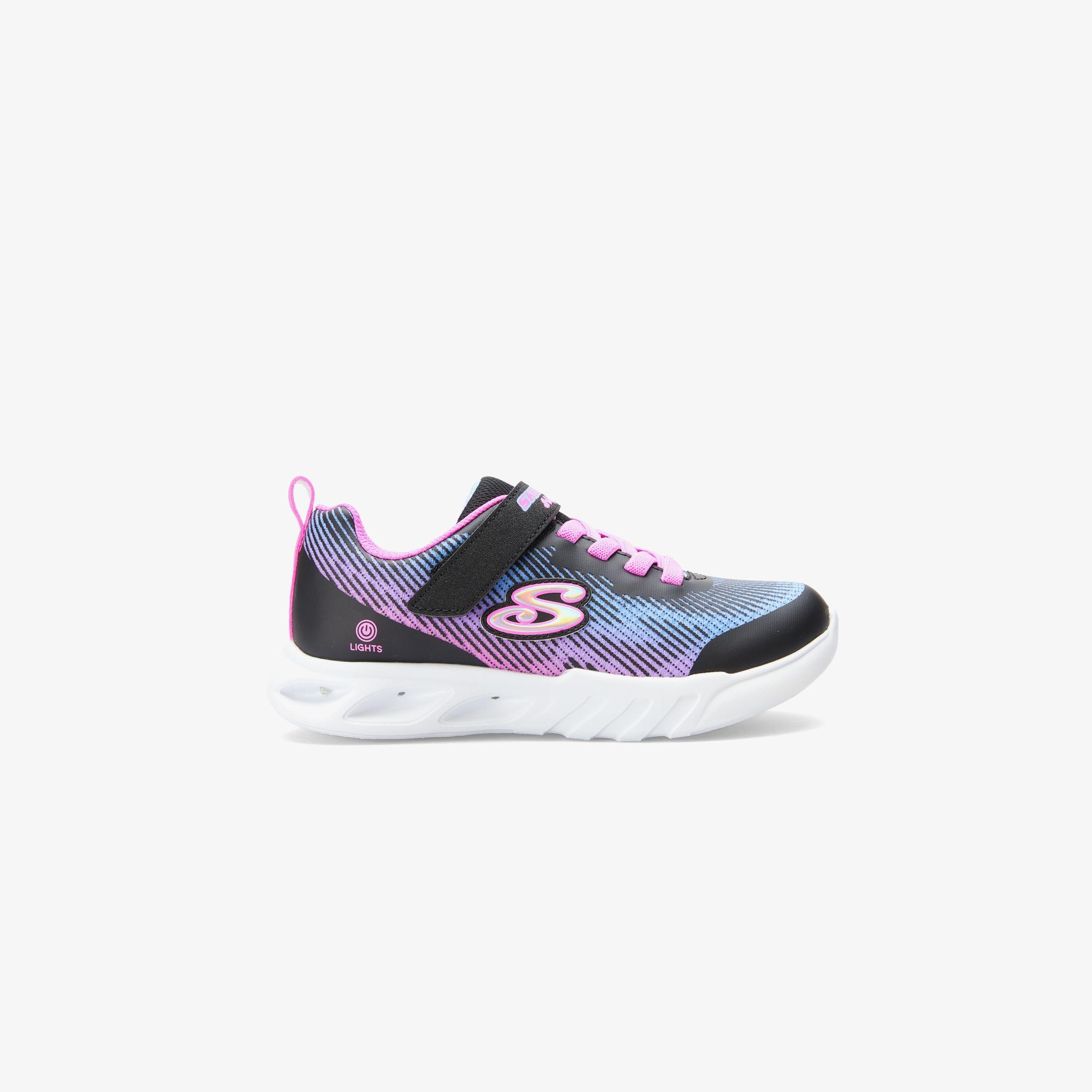 Skechers Flicker Flash Light Takeover Çocuk Siyah Işıklı Spor Ayakkabı