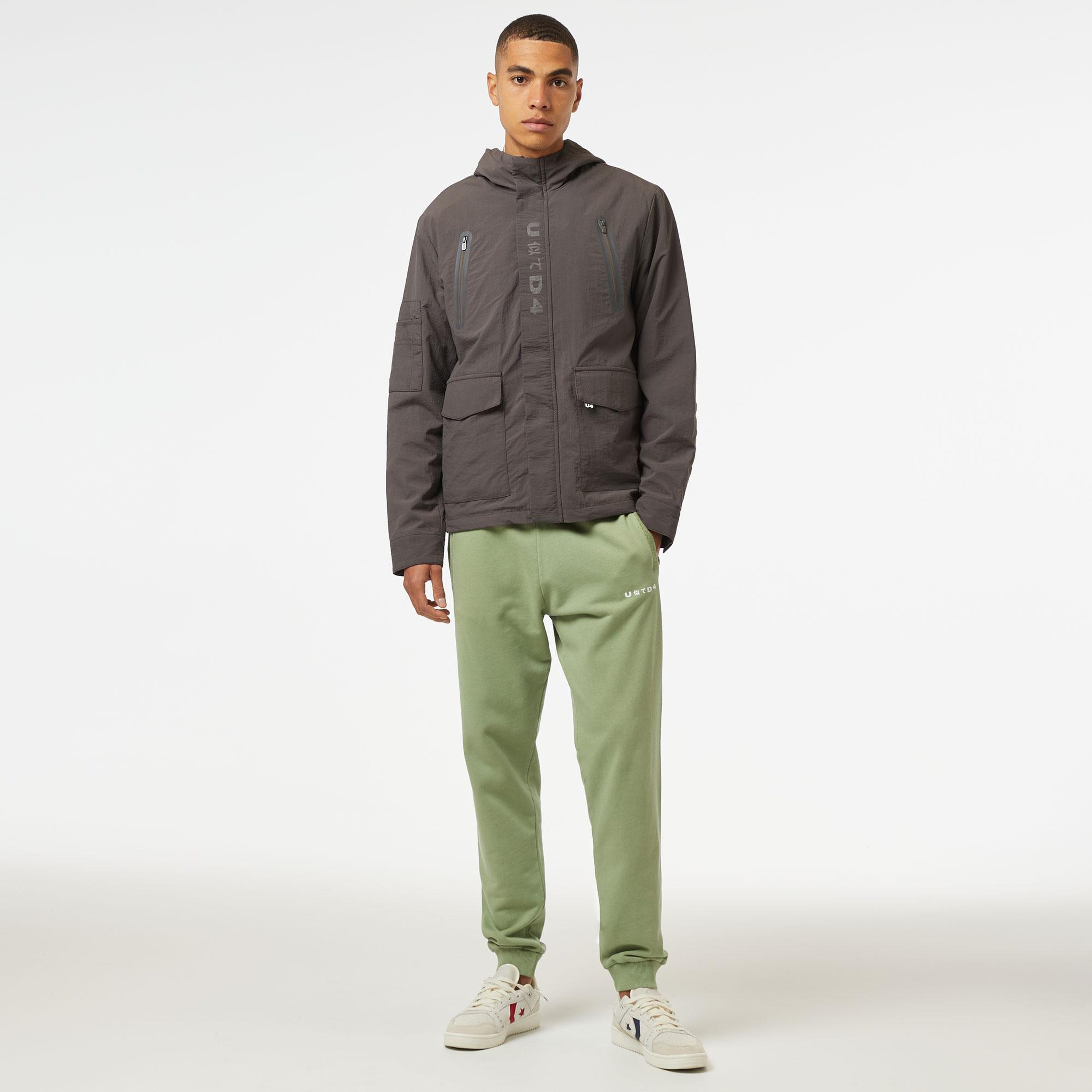 UNITED4 Classic Erkek Gri Mont