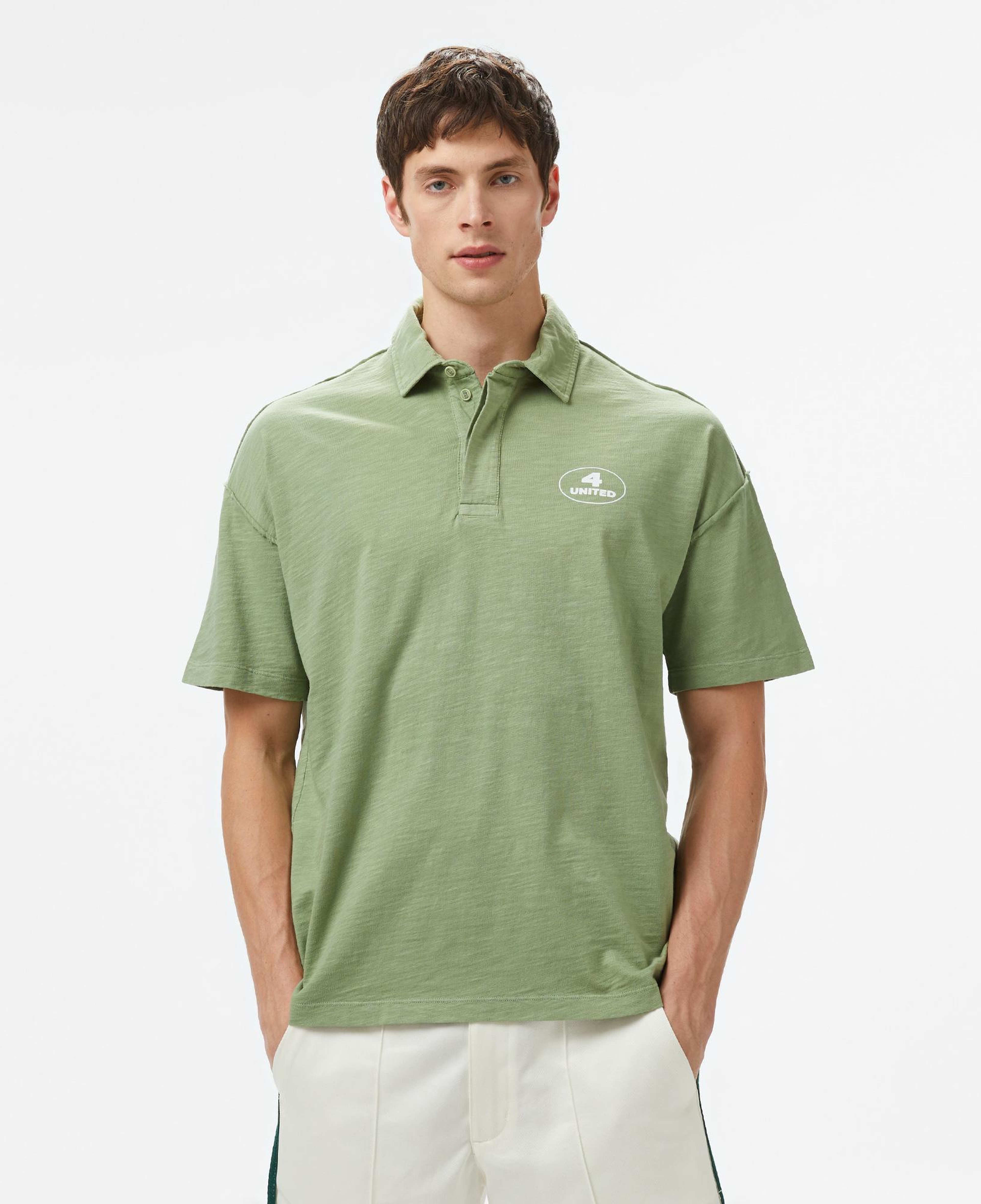 United4 Ozon Erkek Yeşil Polo