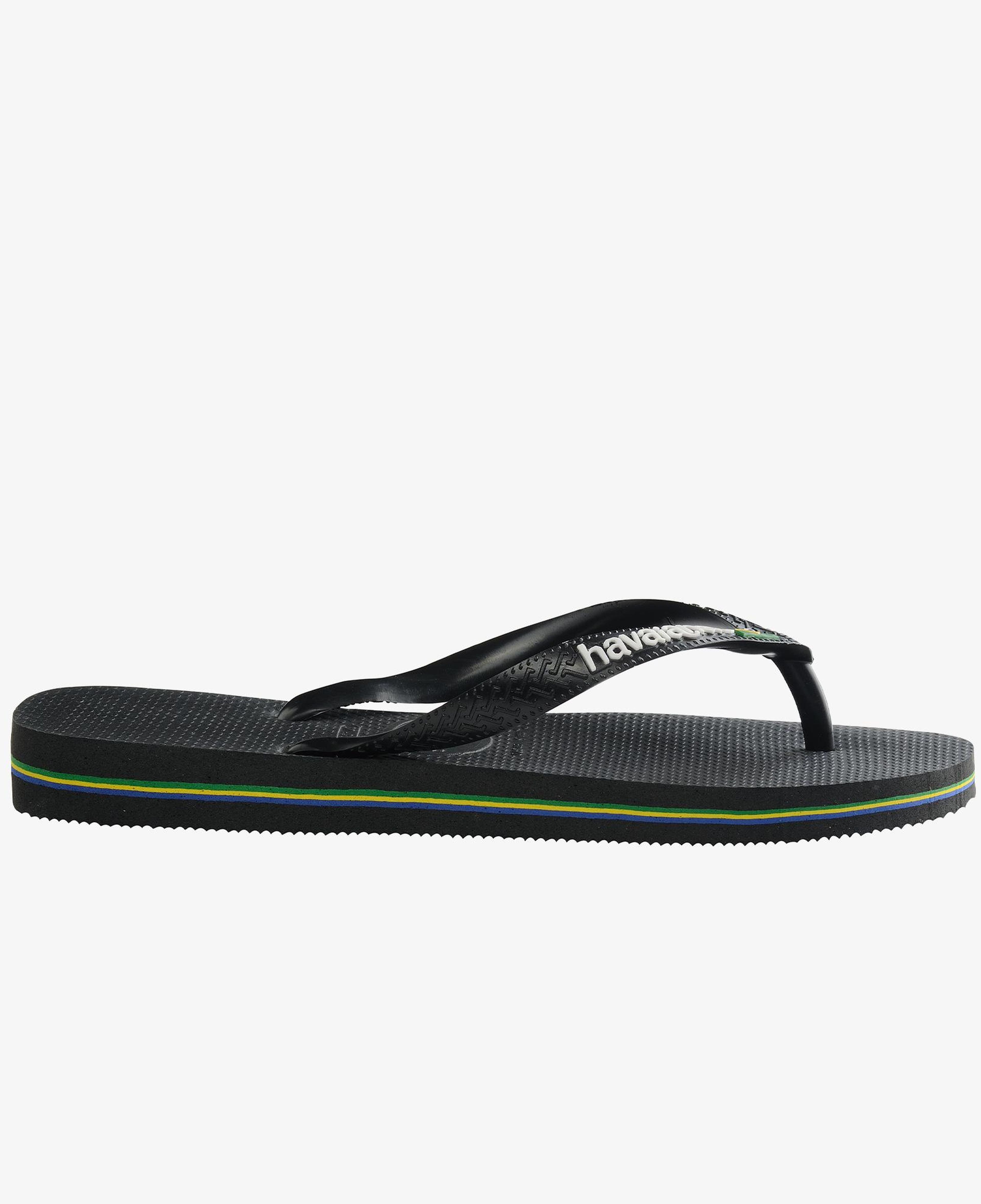 Havaianas Brasil Logo Erkek Siyah Terlik