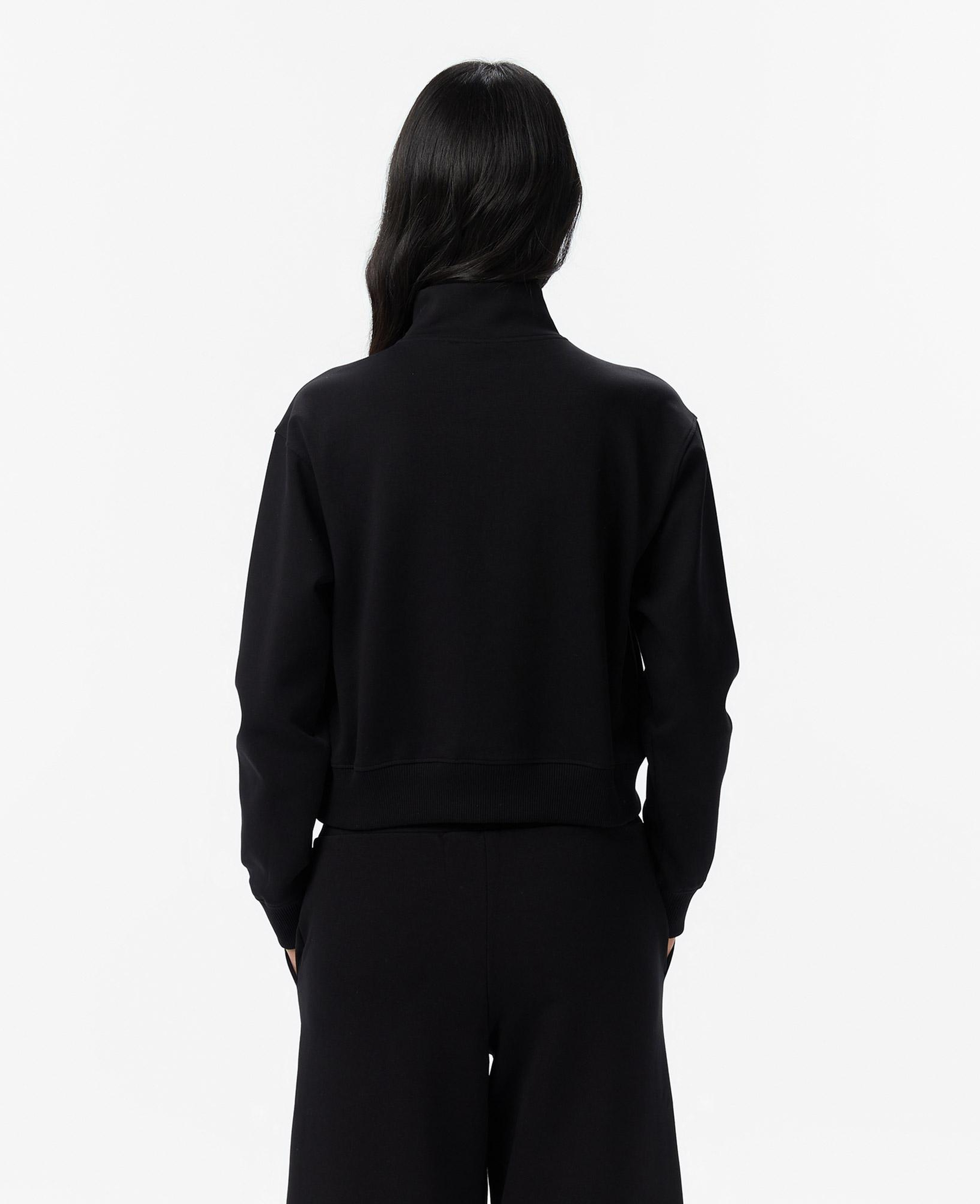UNITED4 Regular Fit Kadın Siyah Sweatshirt
