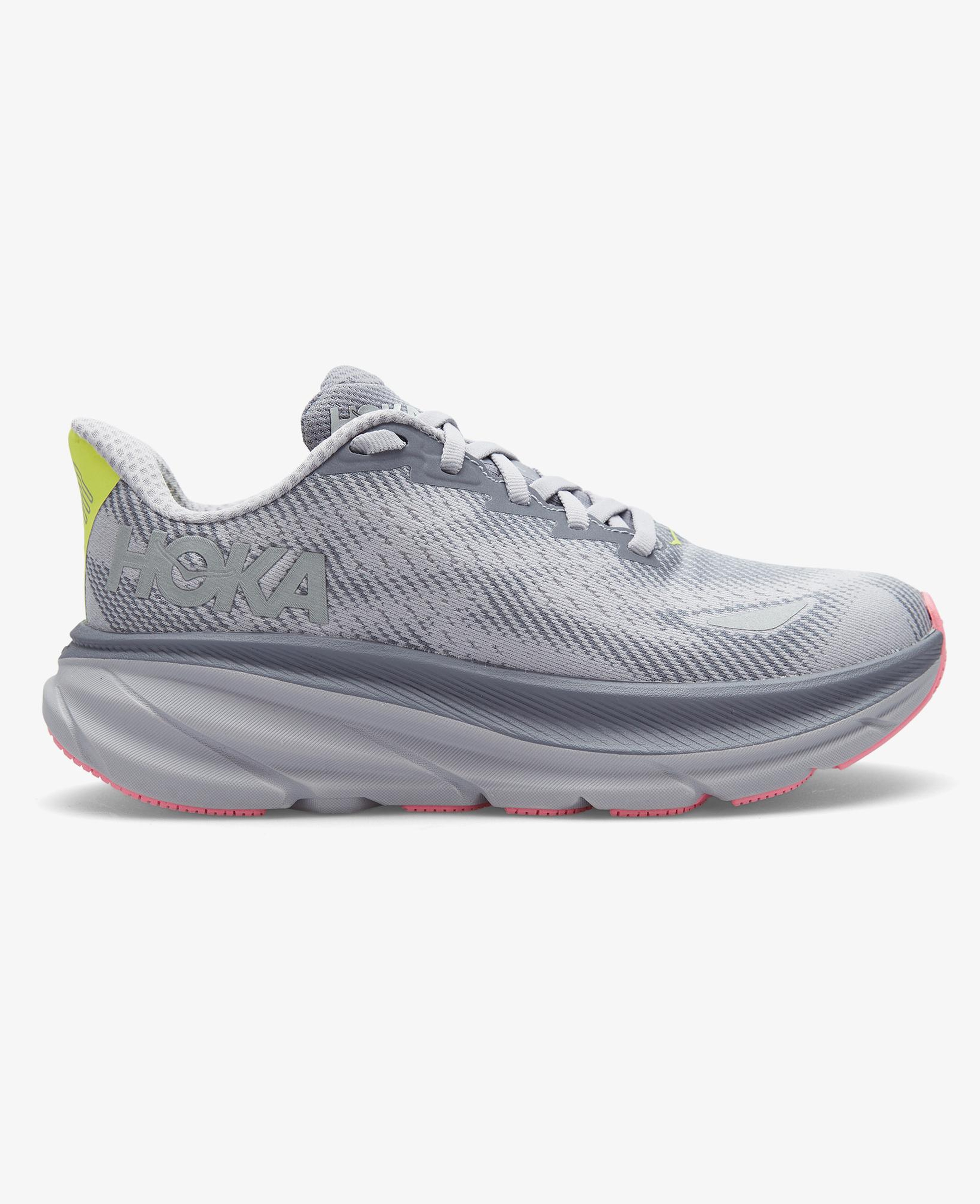 Hoka Clifton 9 Gore-Tex Kadın Gri Yol Koşusu Ayakkabısı