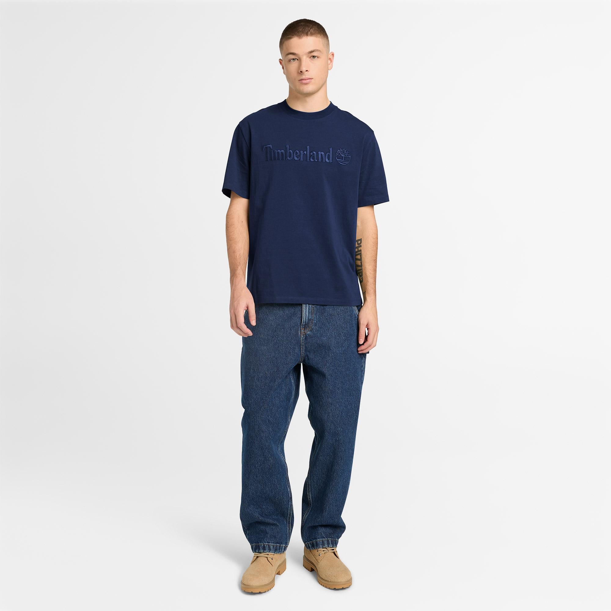 Timberland Hampthon Erkek Lacivert T-Shirt
