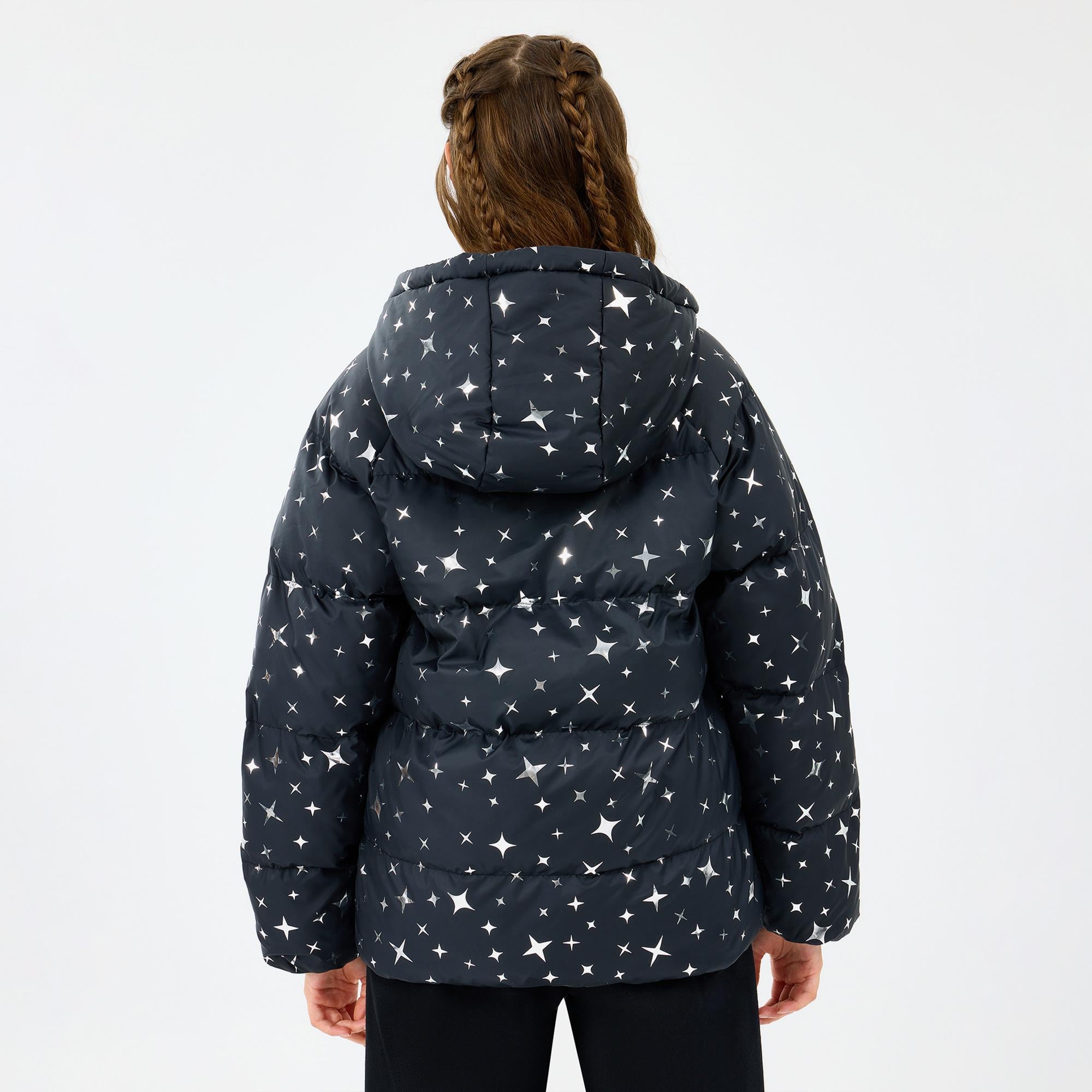 Skechers Sherpa Çocuk Siyah Mont