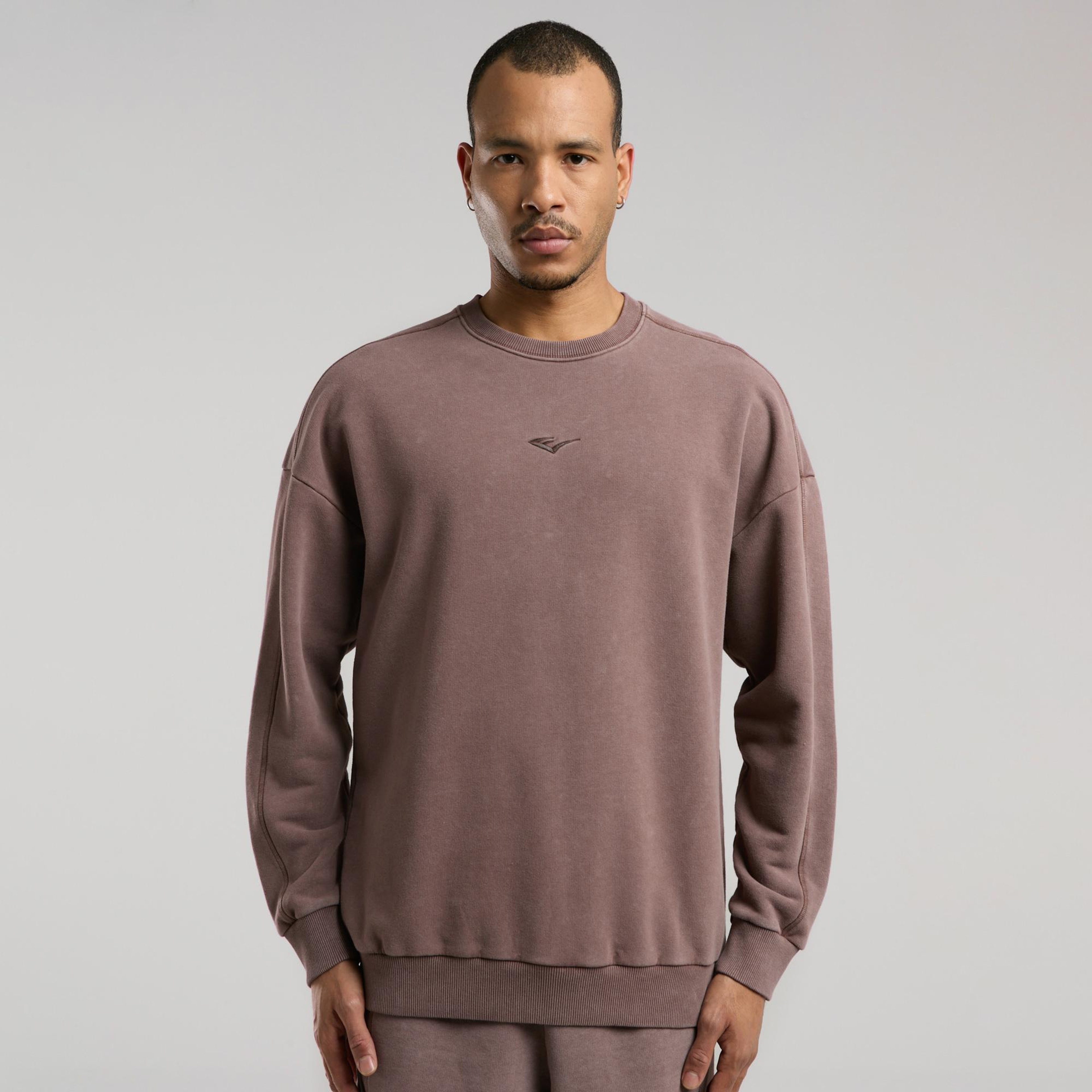 Everlast Bronx 1910 Erkek Kahverengi Sweatshirt