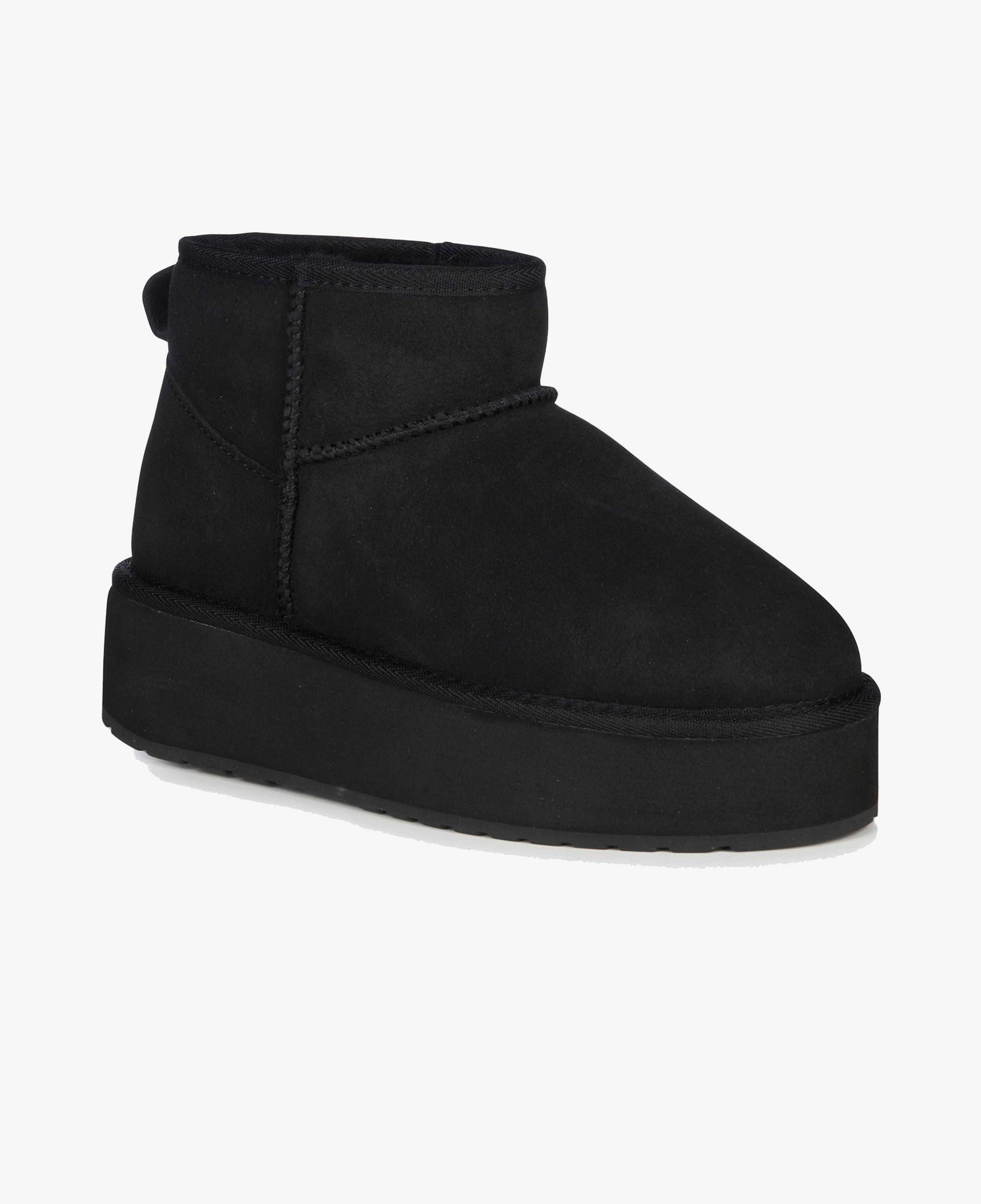 Emu Australia Stinger Micro Flatform Kadın Siyah Bot