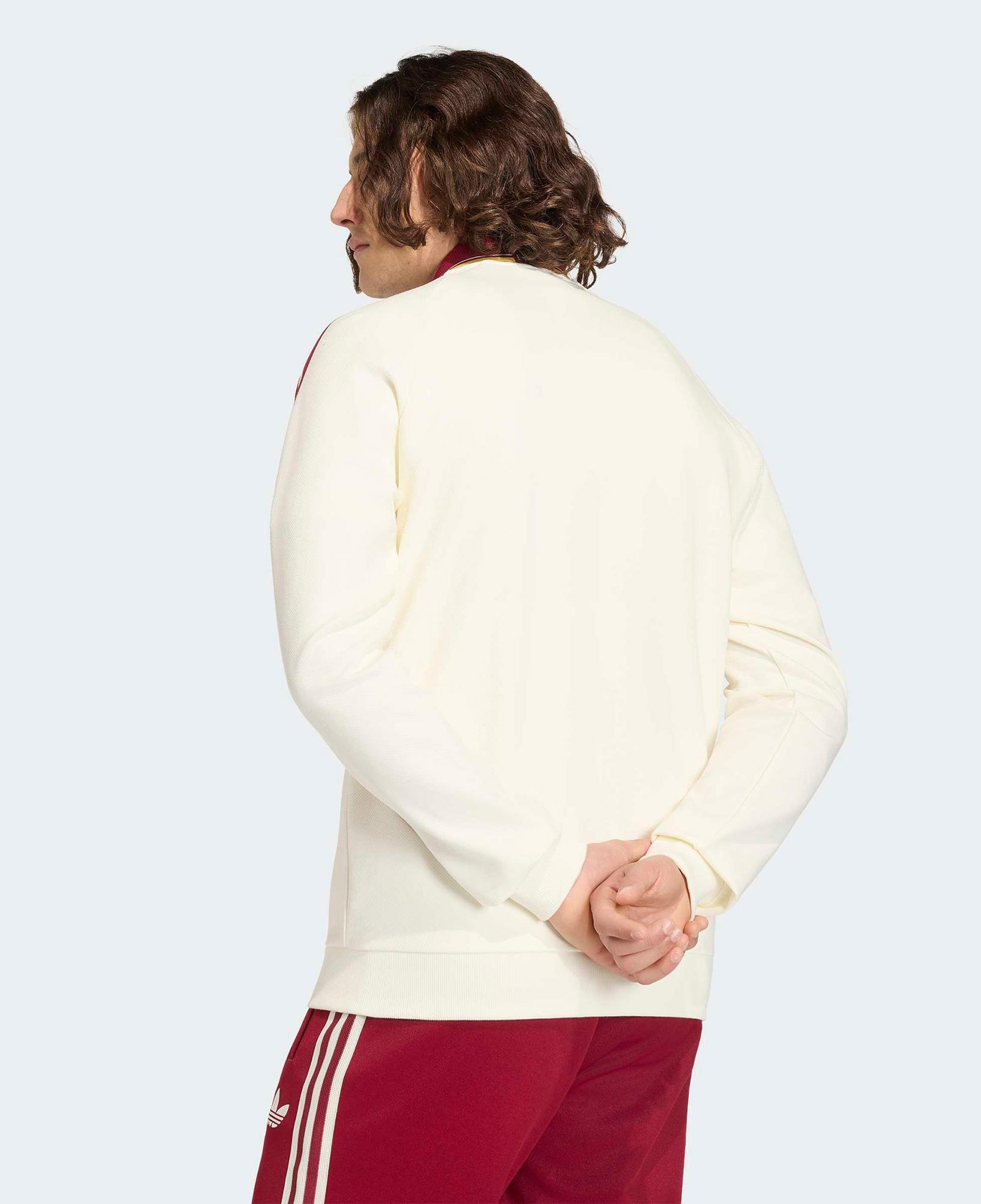 adidas İspanya Milli Takım Erkek Beyaz Eşofman Üstü