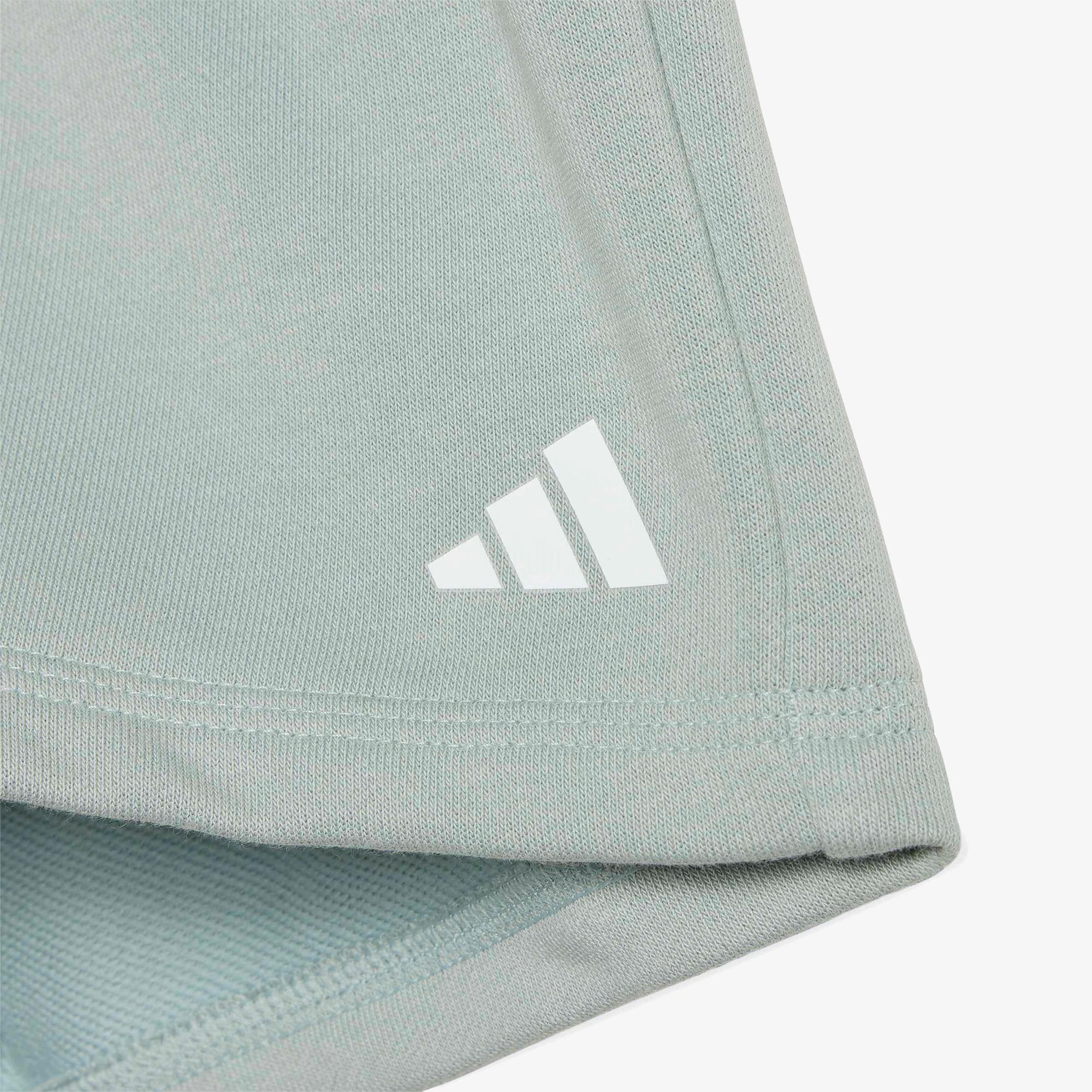 adidas Tironoster Set Çocuk Yeşil Şort Takımı