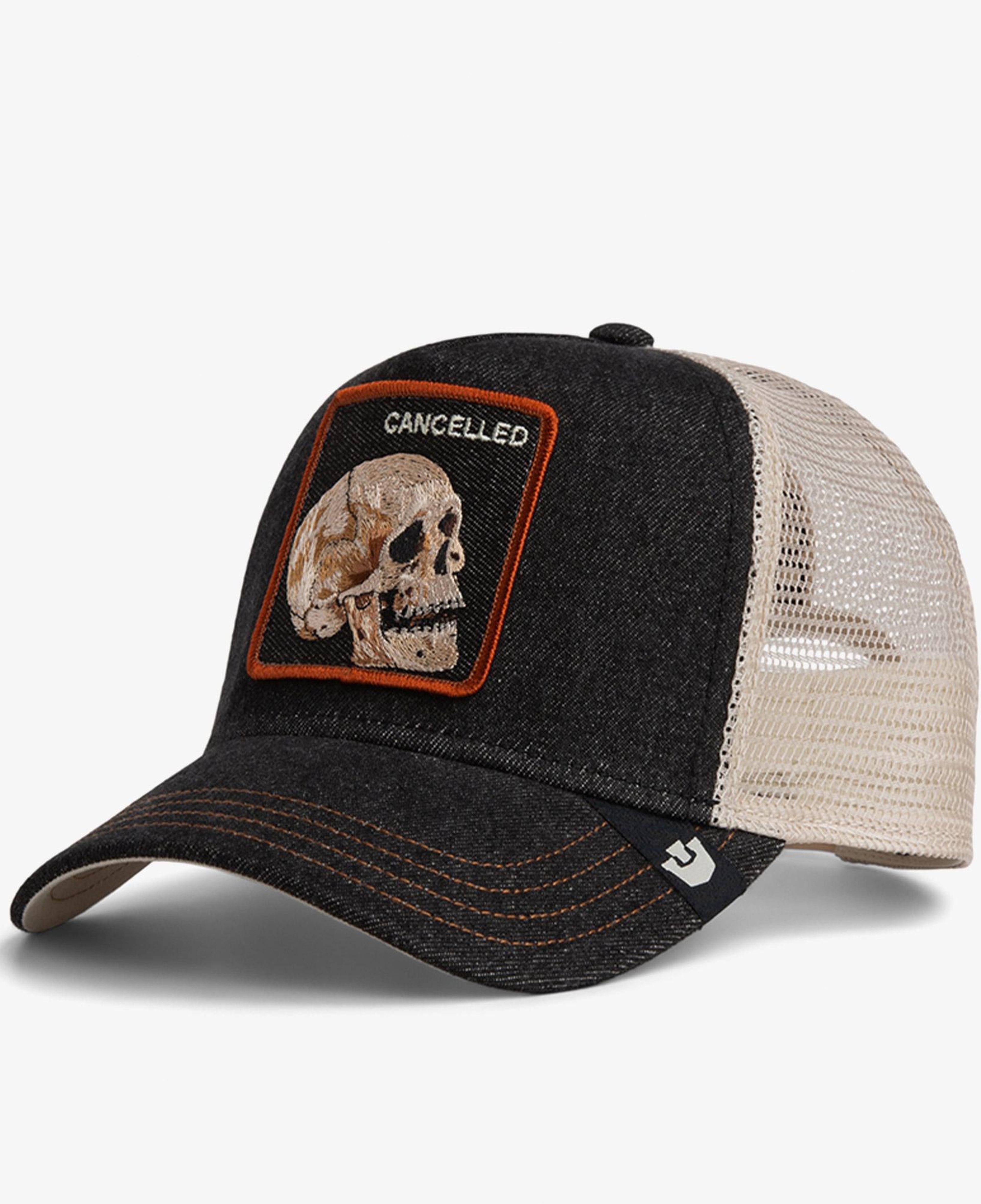 Goorin Bros Denim Skull Unisex Lacivert Şapka