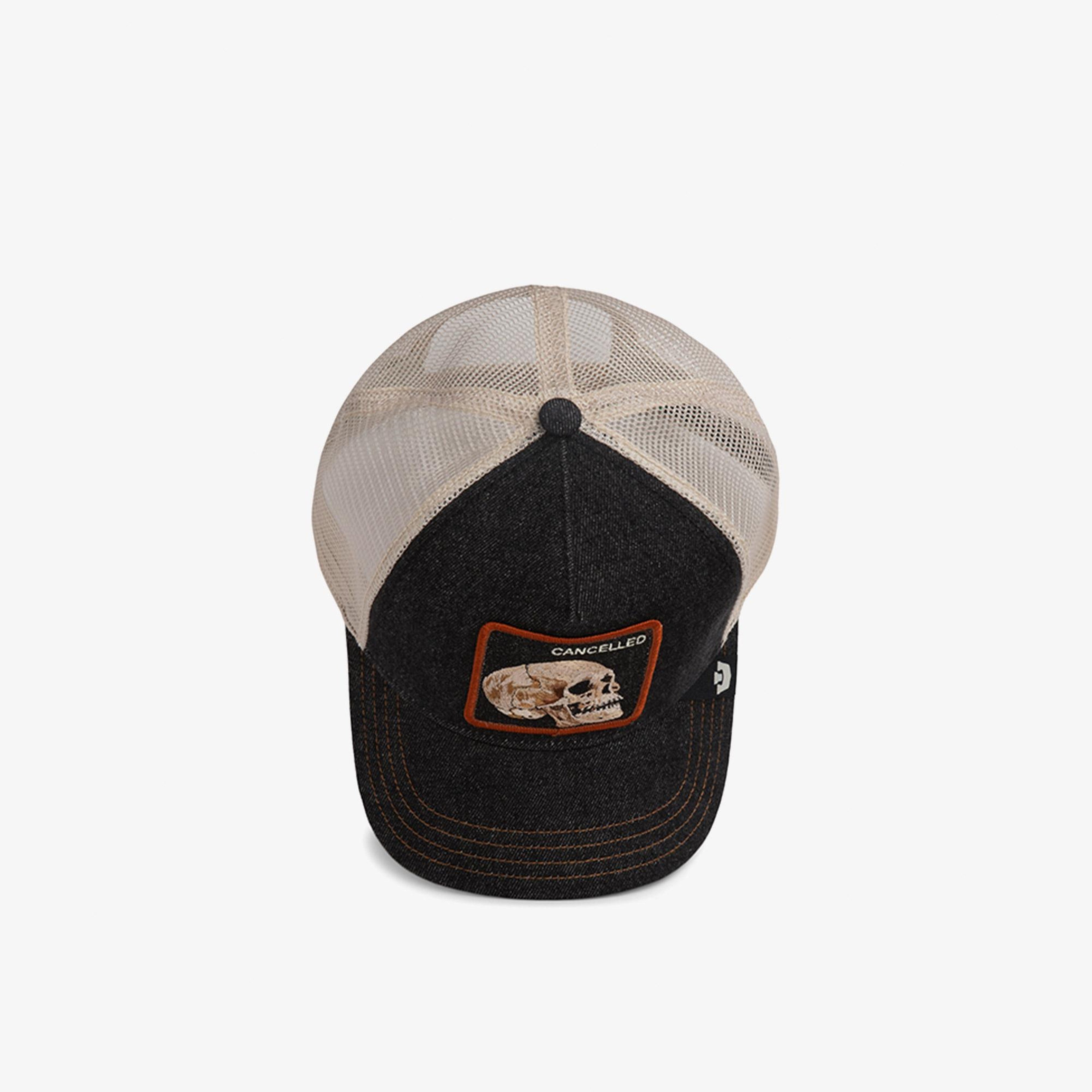 Goorin Bros Denim Skull Unisex Lacivert Şapka
