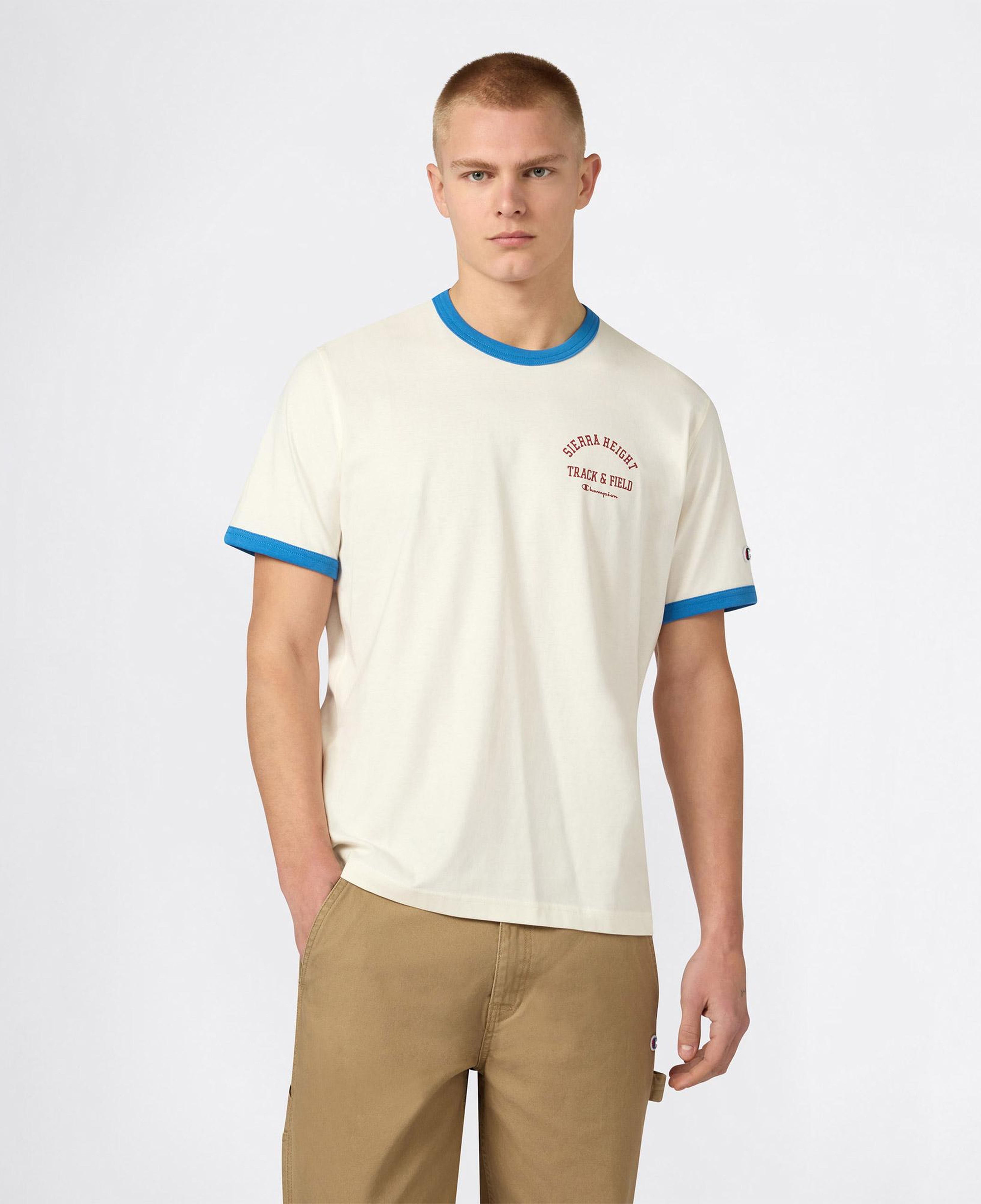 Champion Ringer Erkek Krem T-Shirt