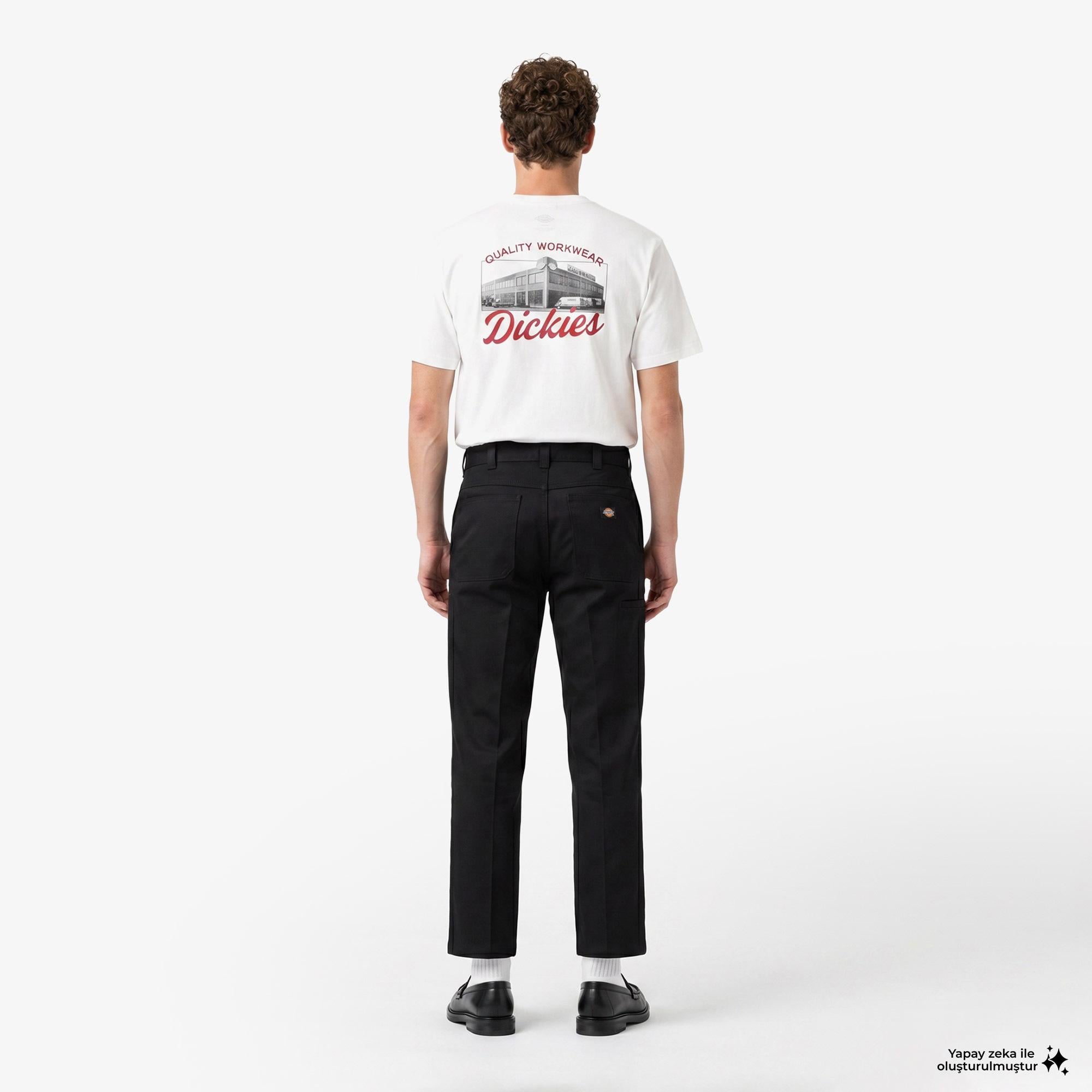 Dickies Union Loose Straight Twill Erkek Siyah Pantolon