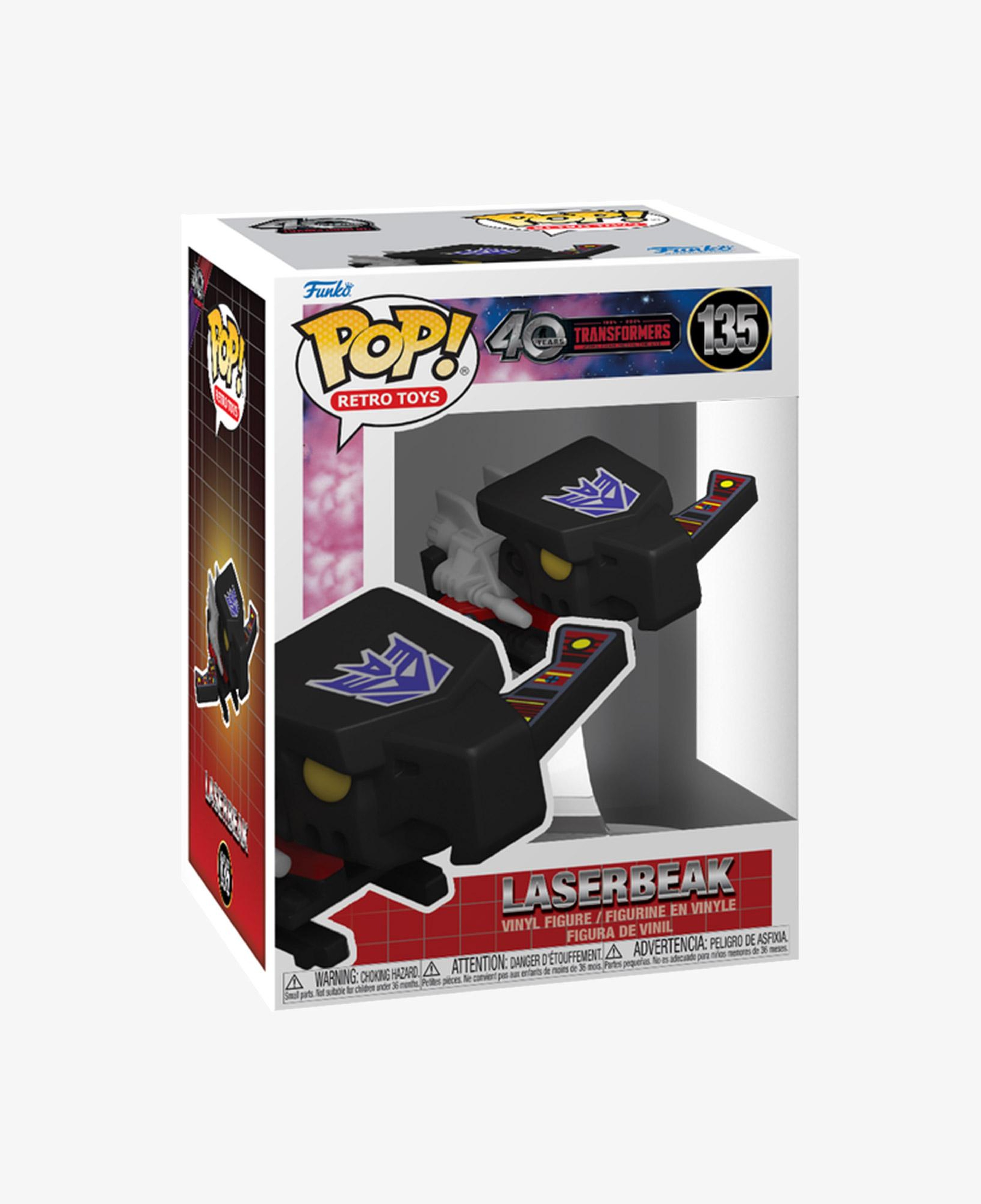 Funko Pop Retro Toys: Transformers Laserbeak W/Ch Renkli Figür