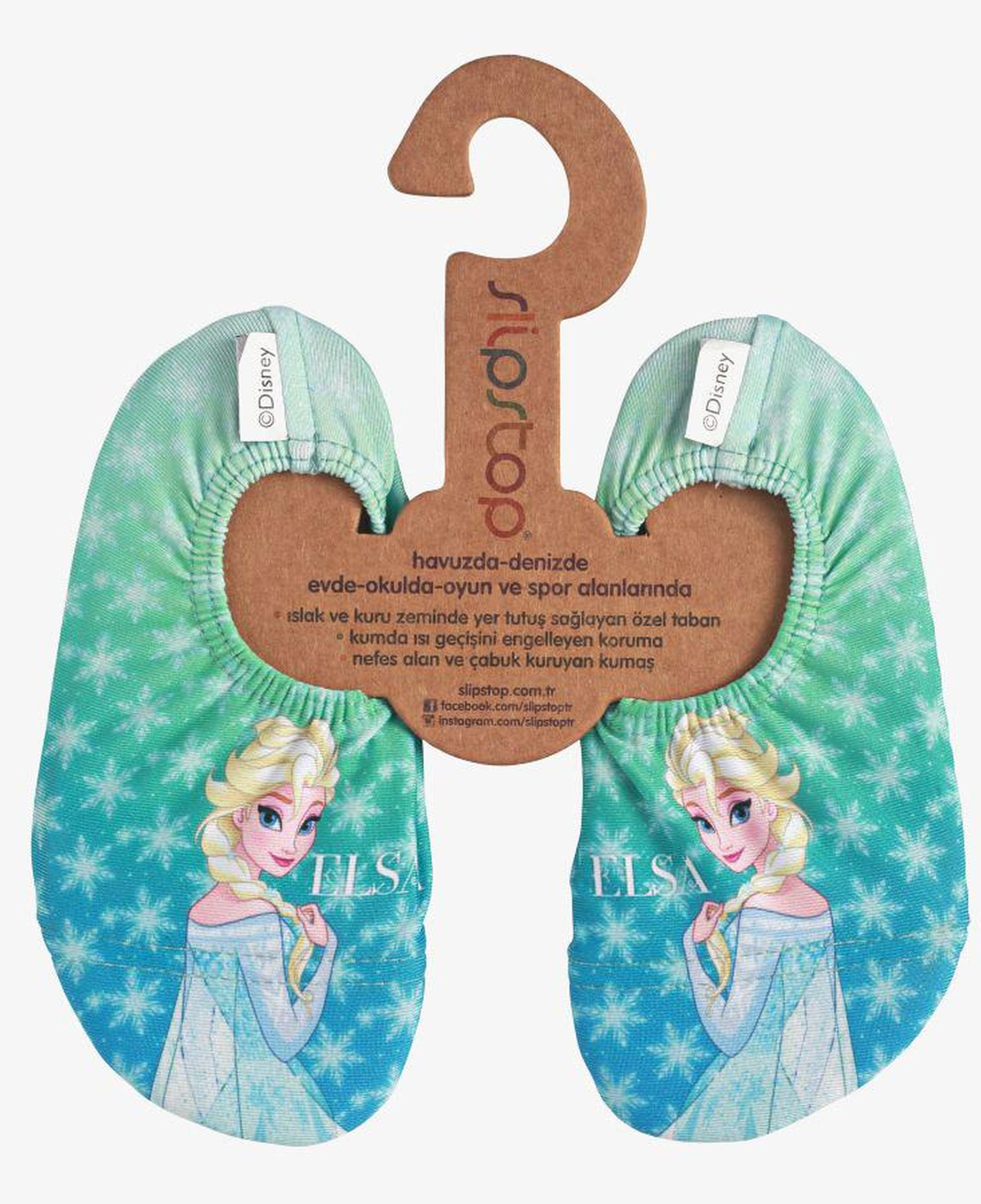Slipstop Vanilla Disney Frozen Bebek Mavi Havuz Ayakkabısı