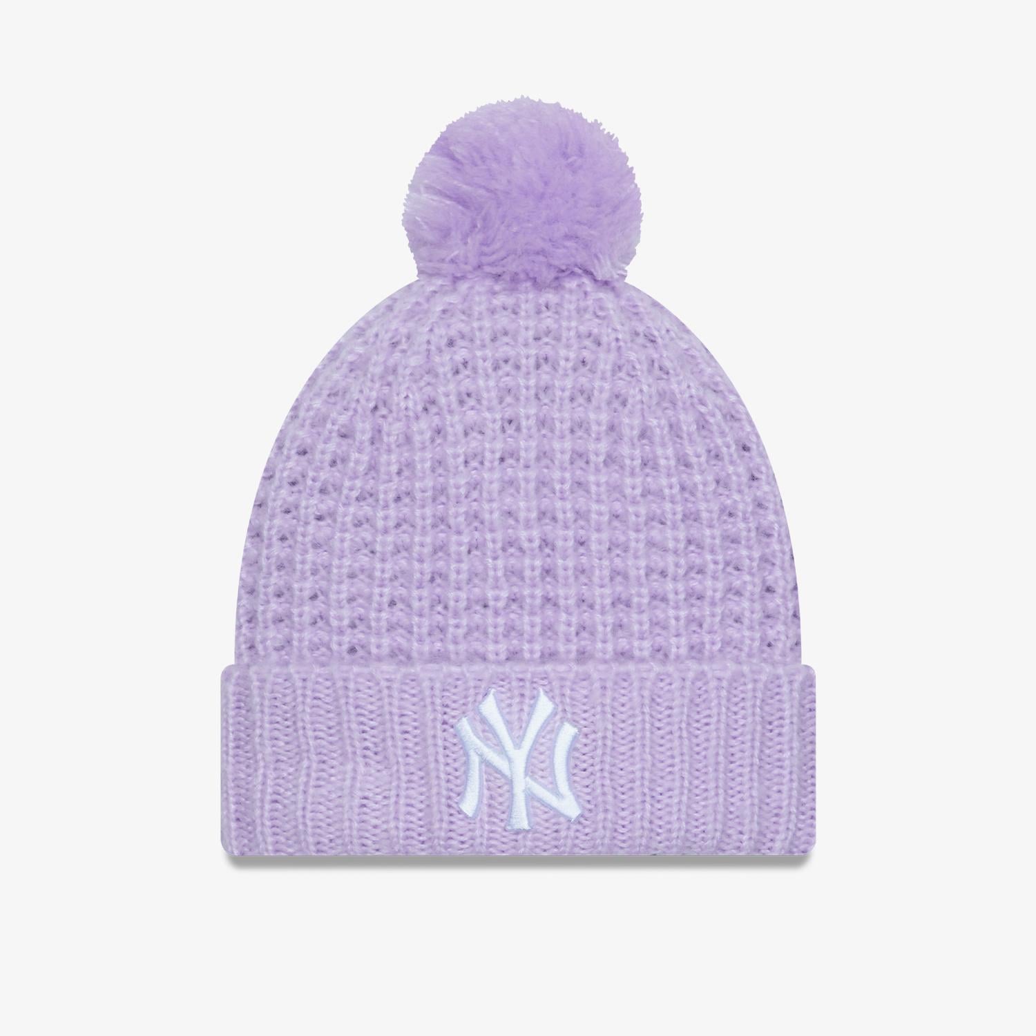 New Era Cosy Pom Kadın Mor Bere