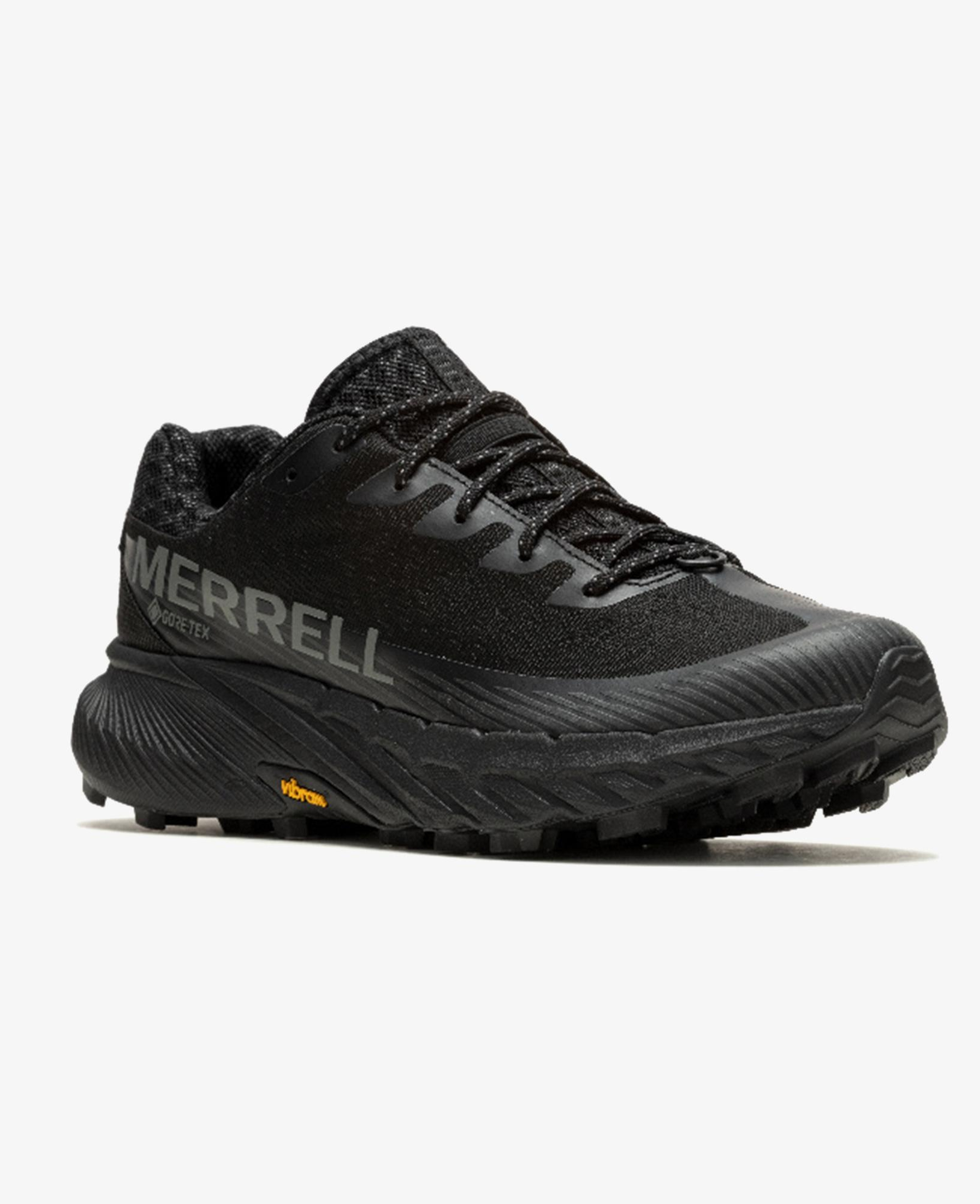 Merrell Agility Peak 5 Gore-Tex Erkek Siyah Koşu Ayakkabısı